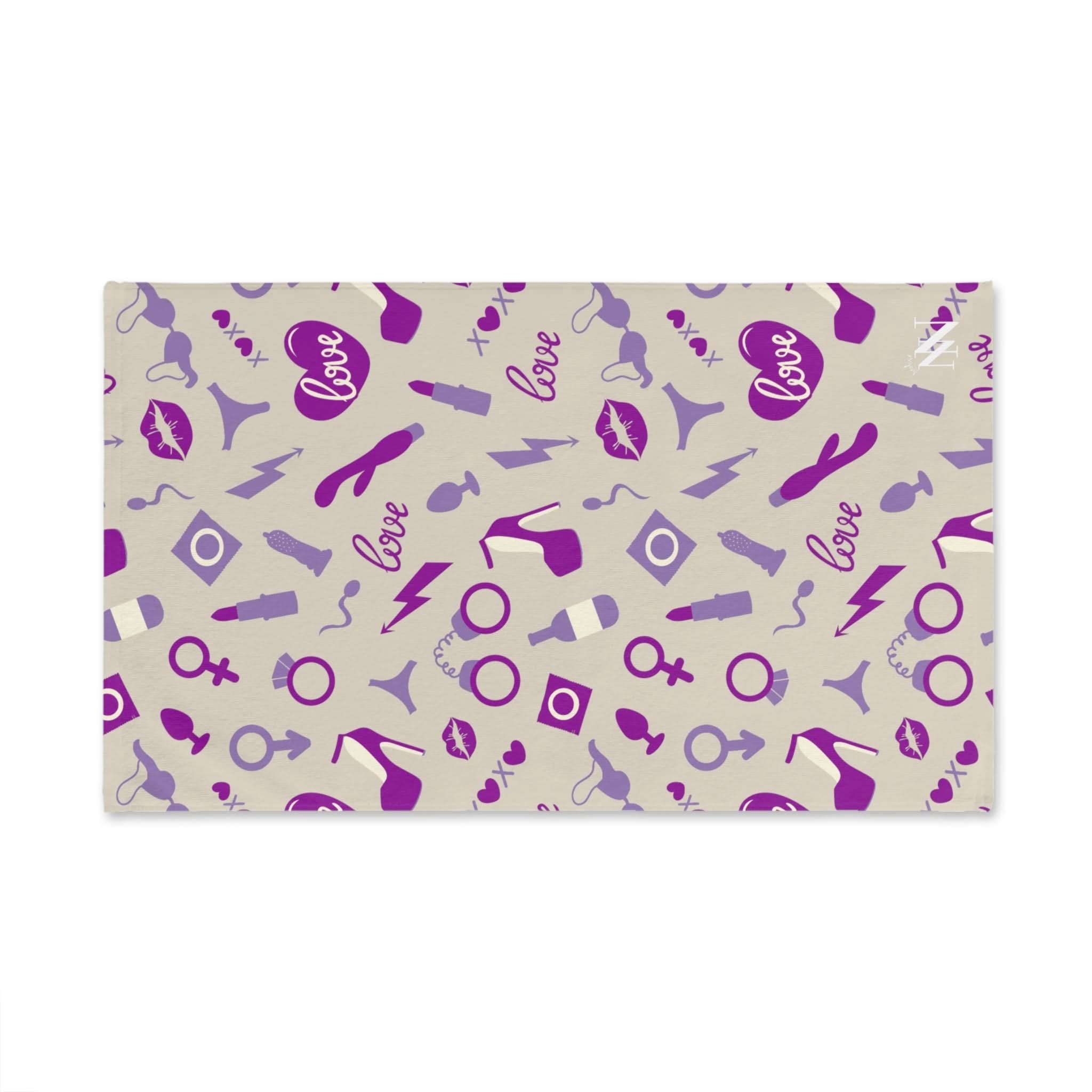 Purple Sex Toys | Mix & Match Original Fun-Flirty Lovers’ Towels