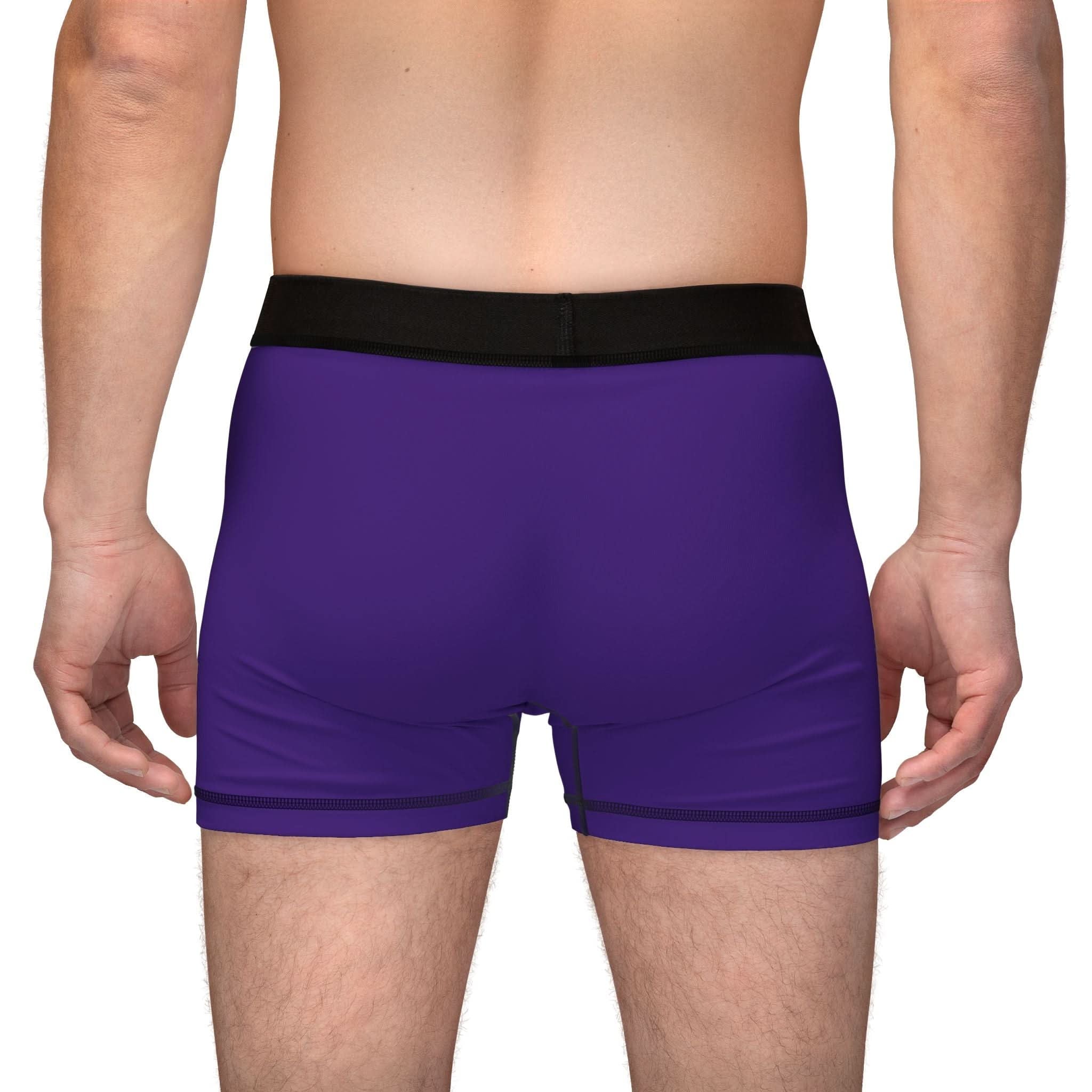 Purple Thinking About My Sex Toys | Mix & Match Fun-Flirty Lovers’ Boxer Briefs