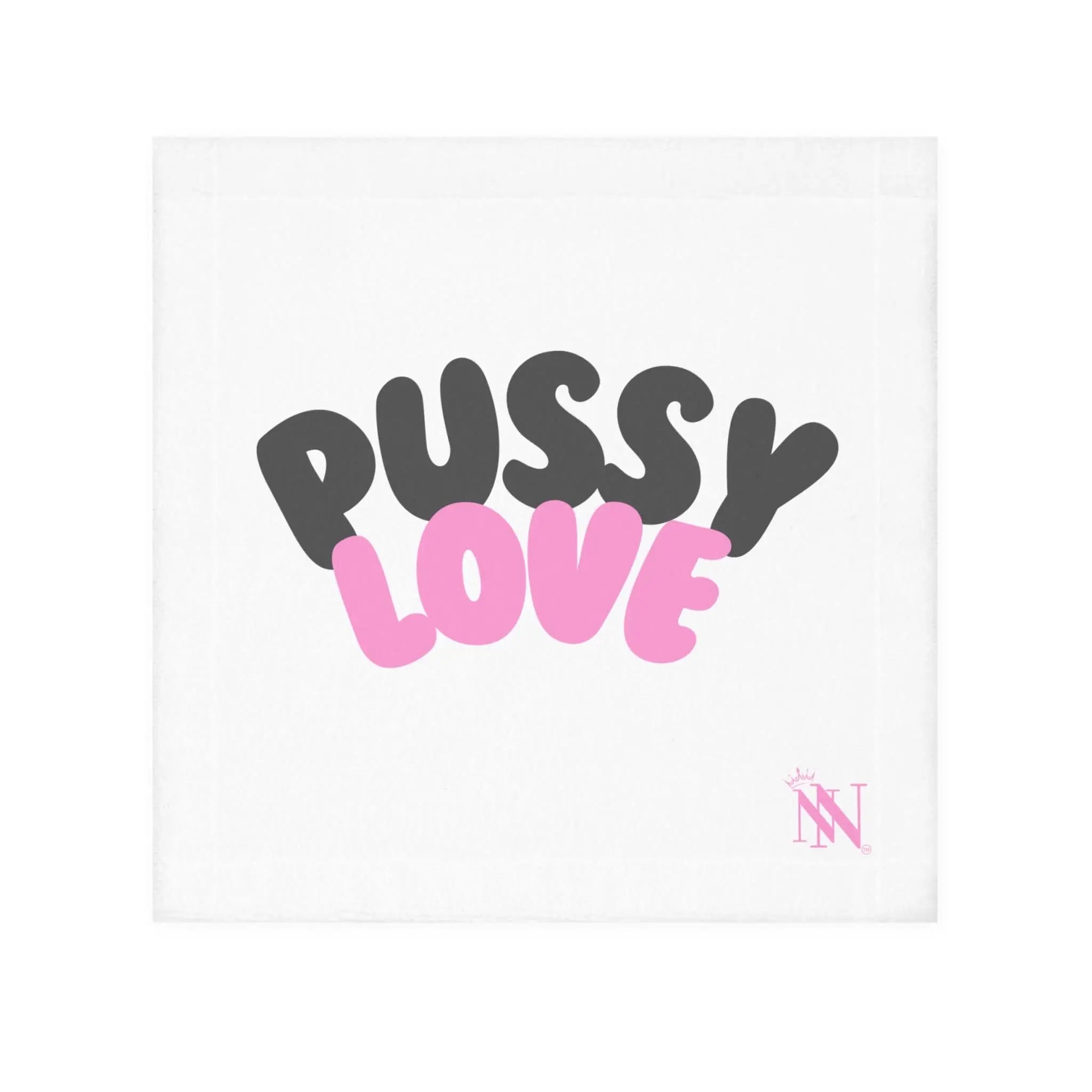 Pussy Love After-Sex Towel | Fun Flirty & Soft