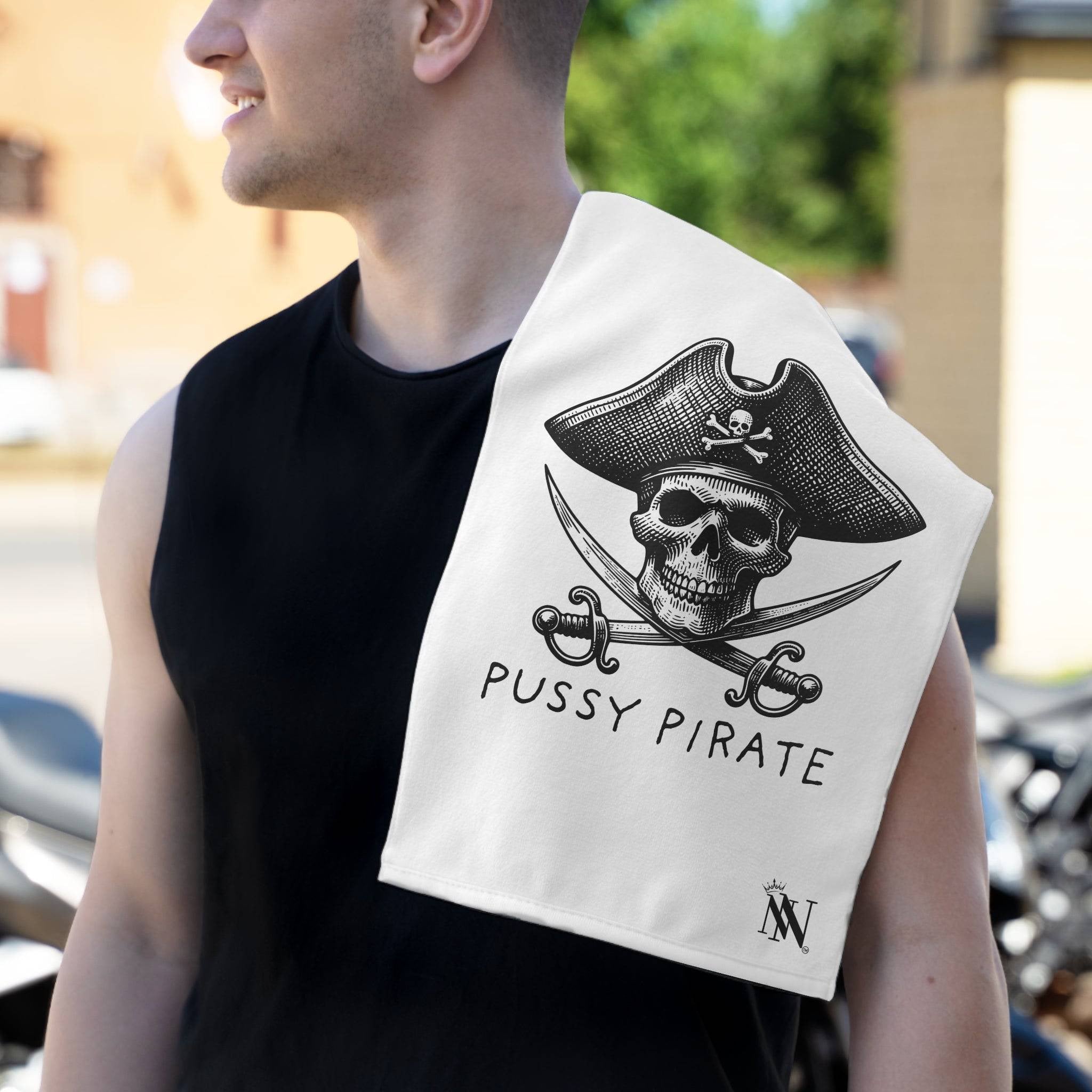 Pussy Pirate | Mix & Match Soft Fun-Flirty Lovers’ Towels