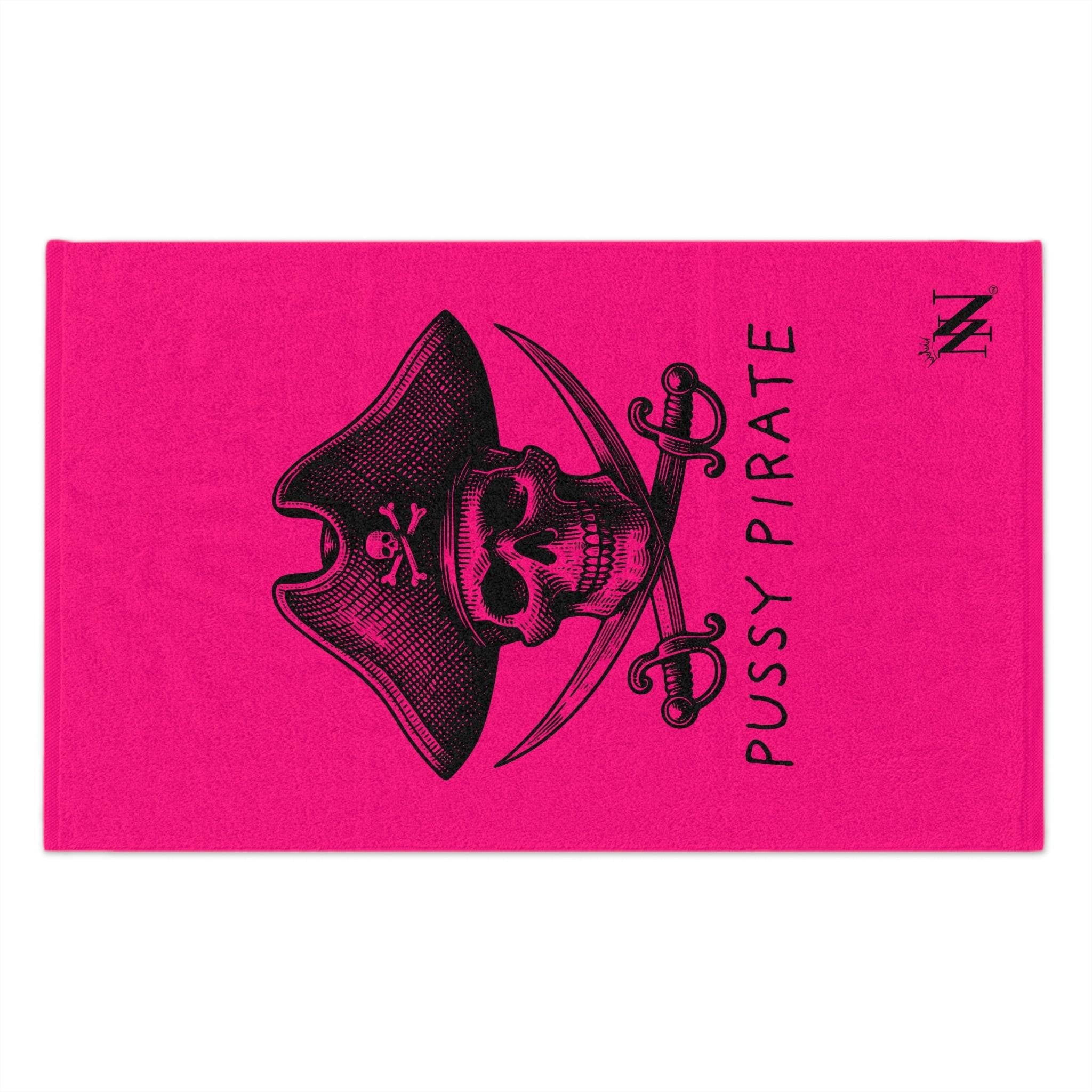 Pussy Pirate Pink Mix & Match Soft Sex Towels | Naughty Lovers’ Gifts