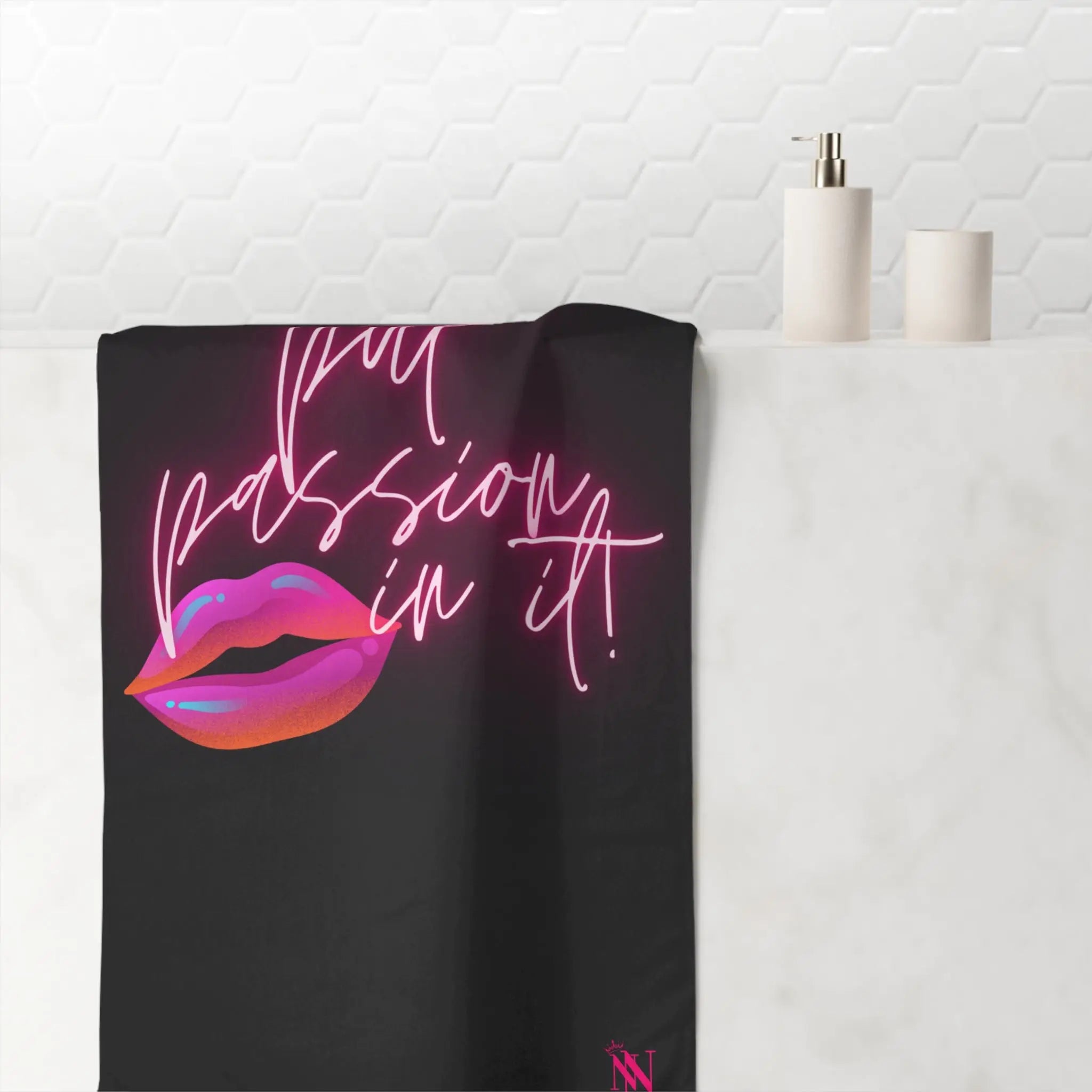Put Passion in It! | Mix & Match XL Fun-Flirty Lovers’ Towels