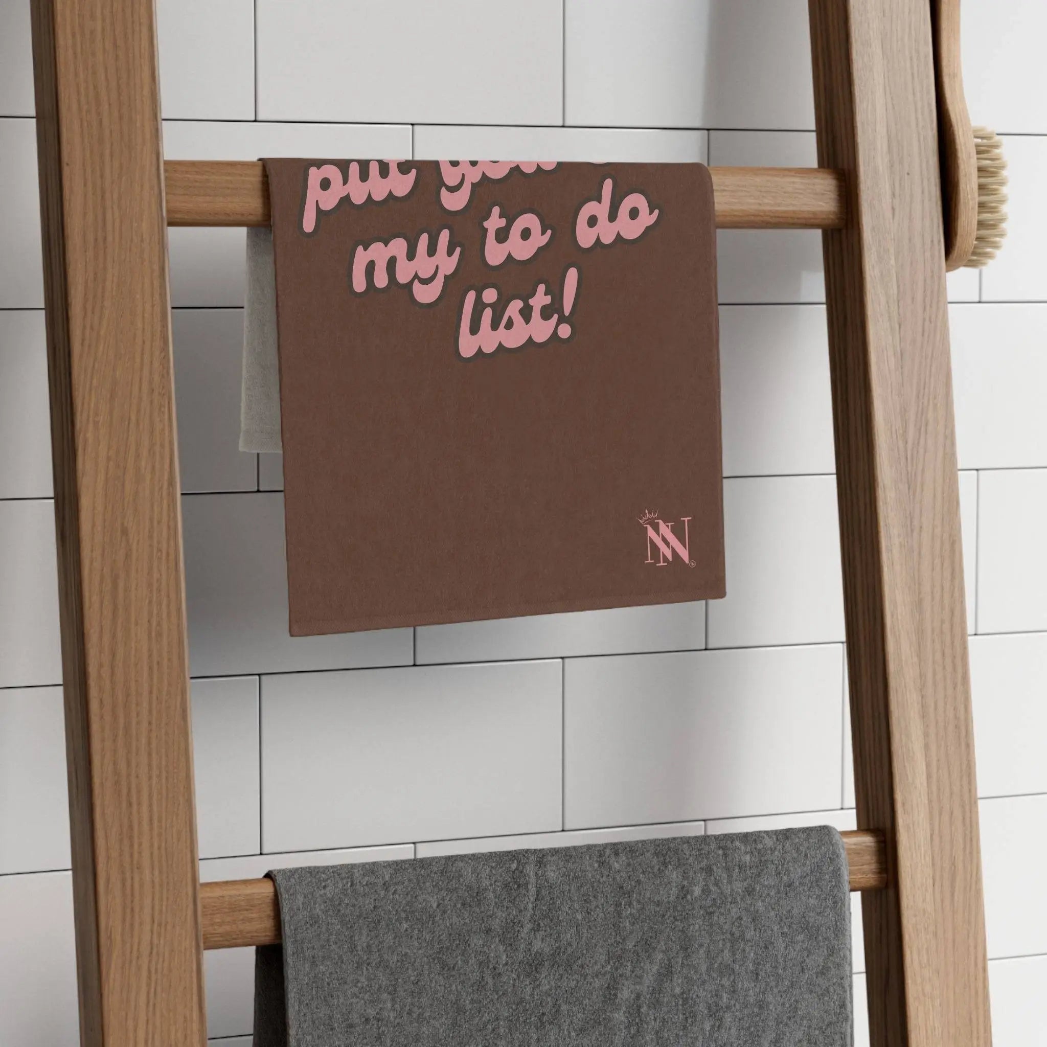 Put You on My to Do List! | Mix & Match Soft Fun-Flirty Lovers’ Towels