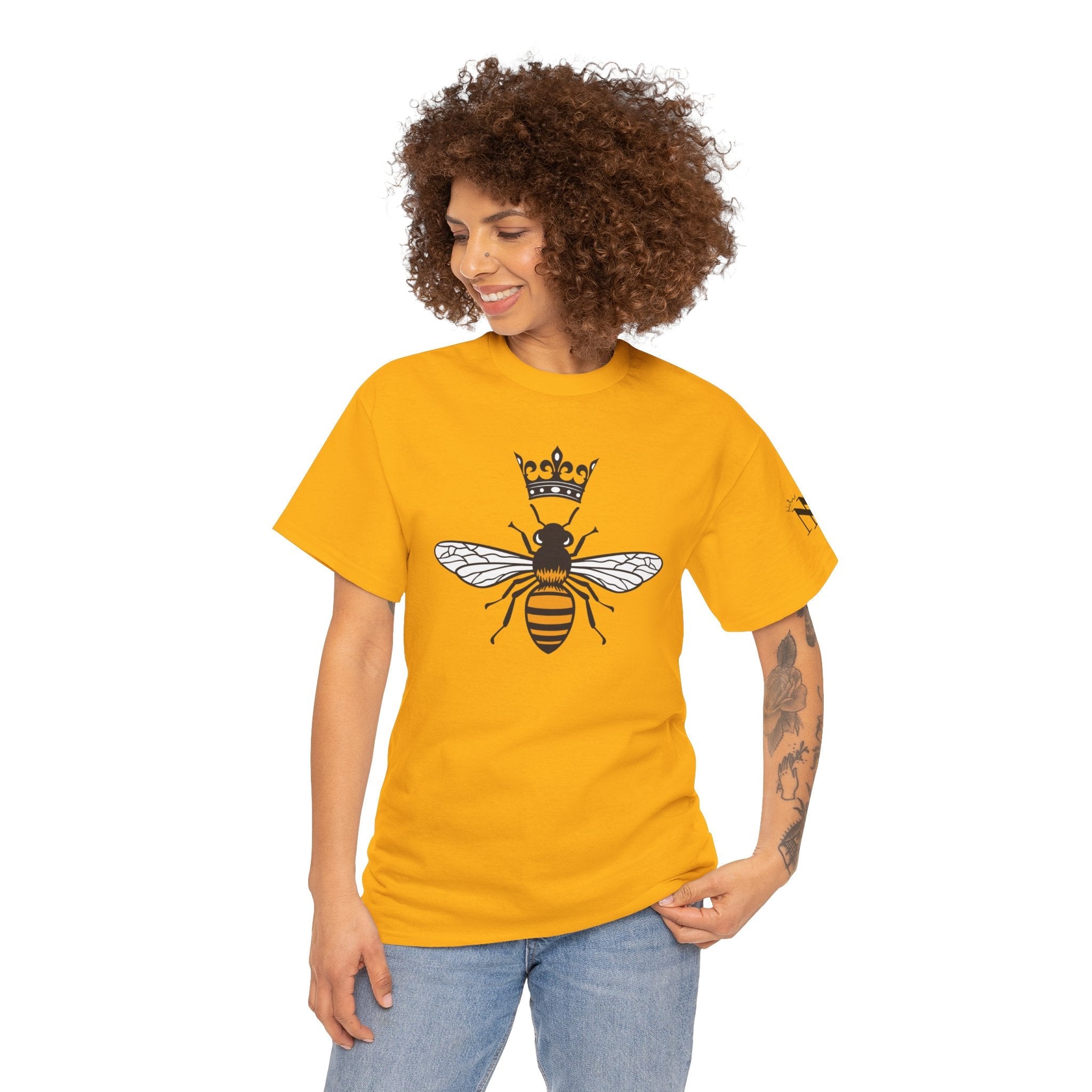 Queen Bee | Mix & Match 100% Cotton Unisex Fun-Flirty Lovers’ Tees