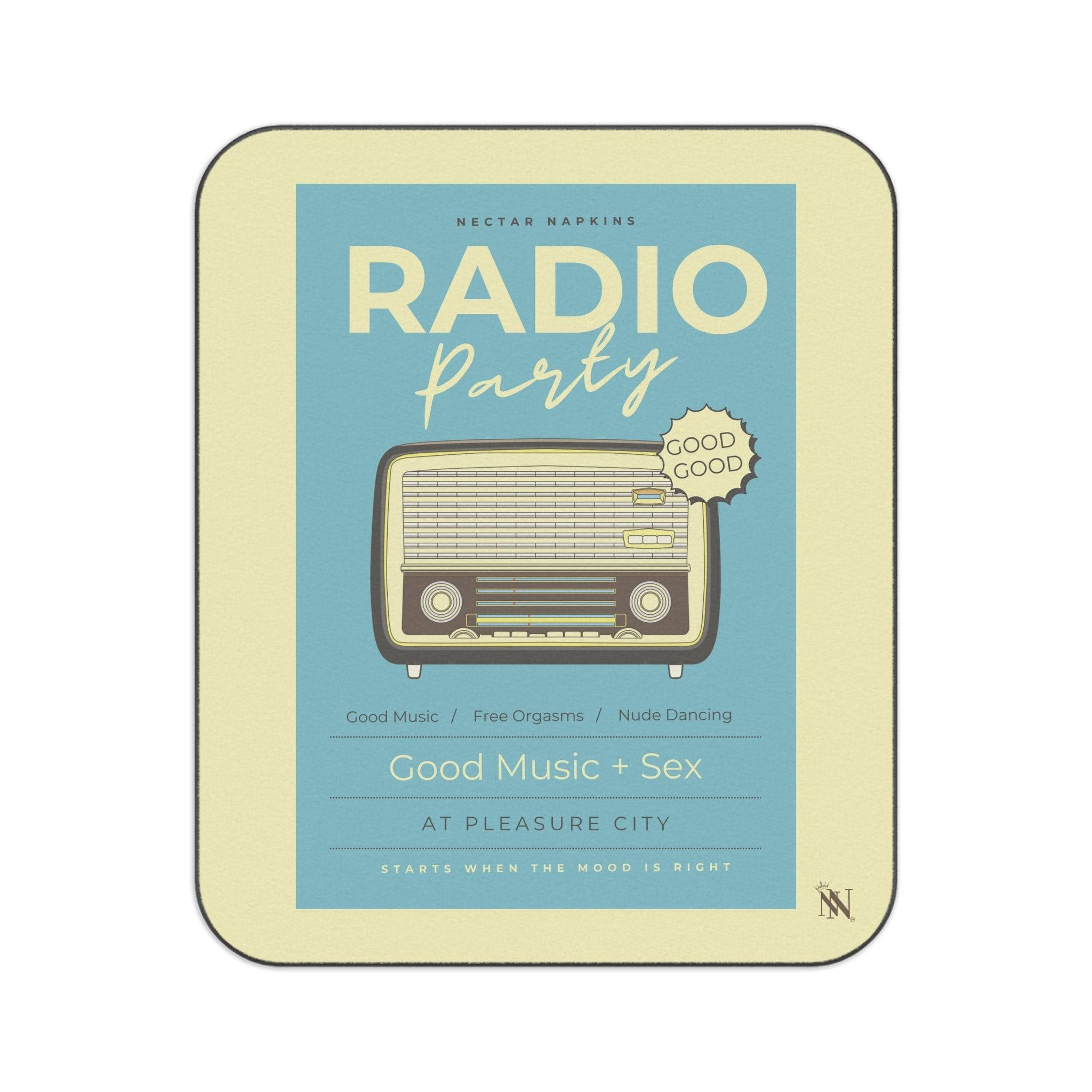 Radio Party | Mix Match Fun-Flirty Lovers’ Water-Resistant Blankets