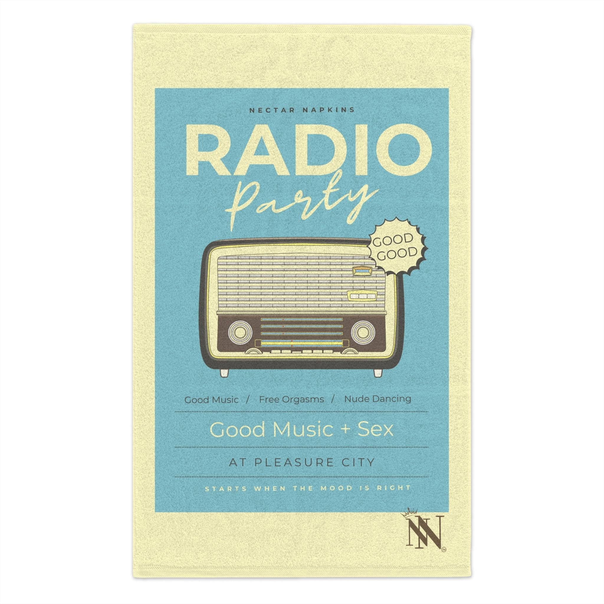 Radio Party | Mix & Match Soft Fun-Flirty Lovers’ Towels