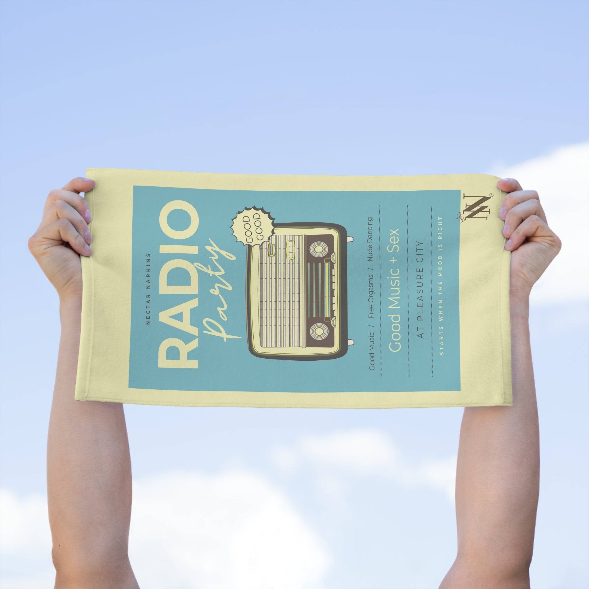 Radio Party | Mix & Match Soft Fun-Flirty Lovers’ Towels