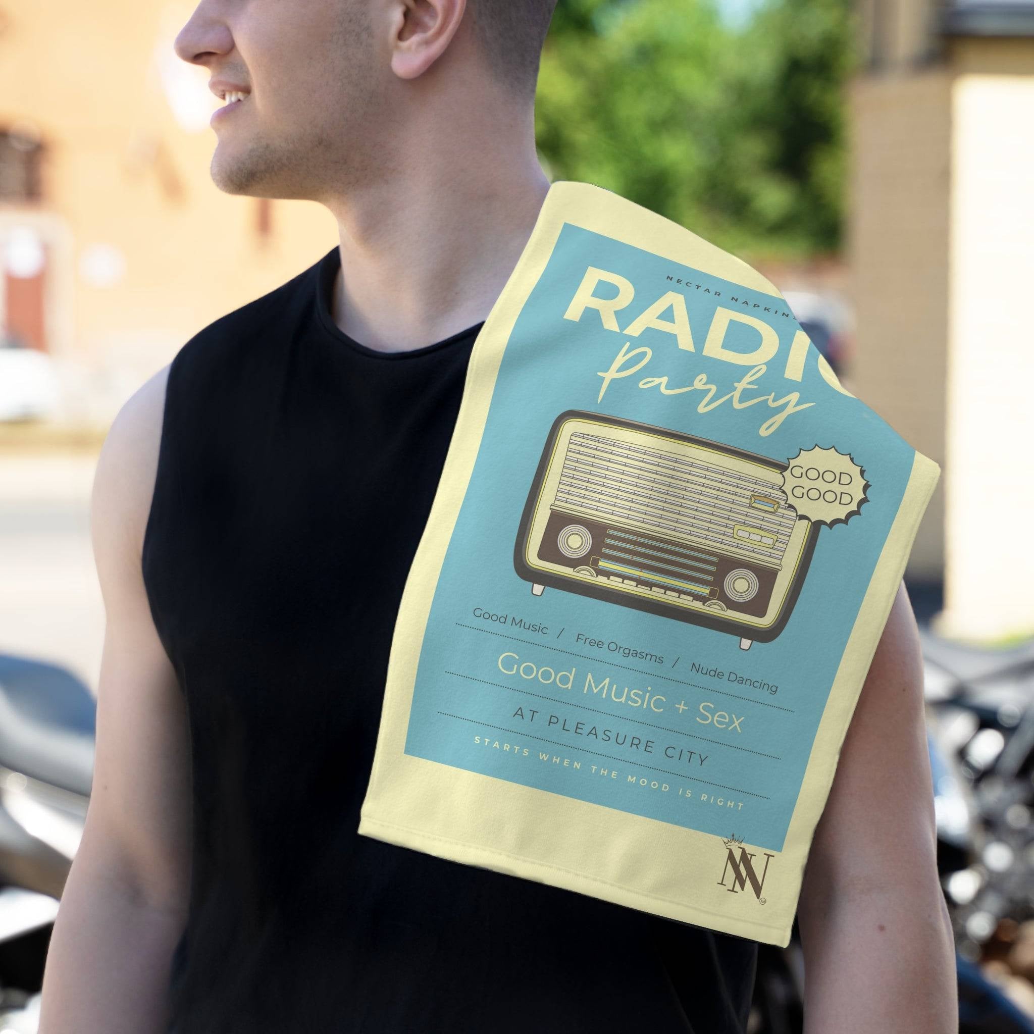 Radio Party | Mix & Match Soft Fun-Flirty Lovers’ Towels