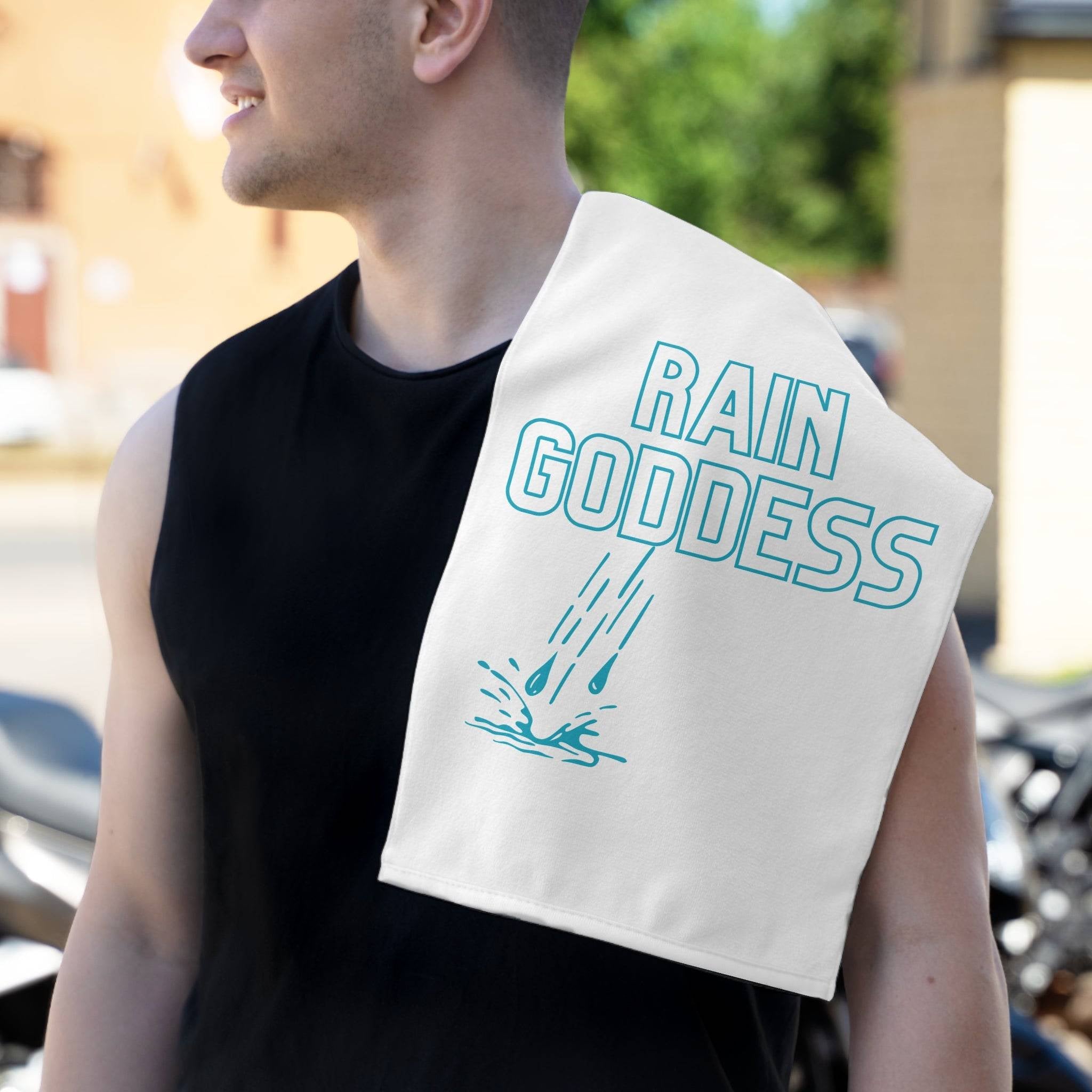 Rain Goddess White | Mix & Match Soft Fun-Flirty Lovers’ Towels