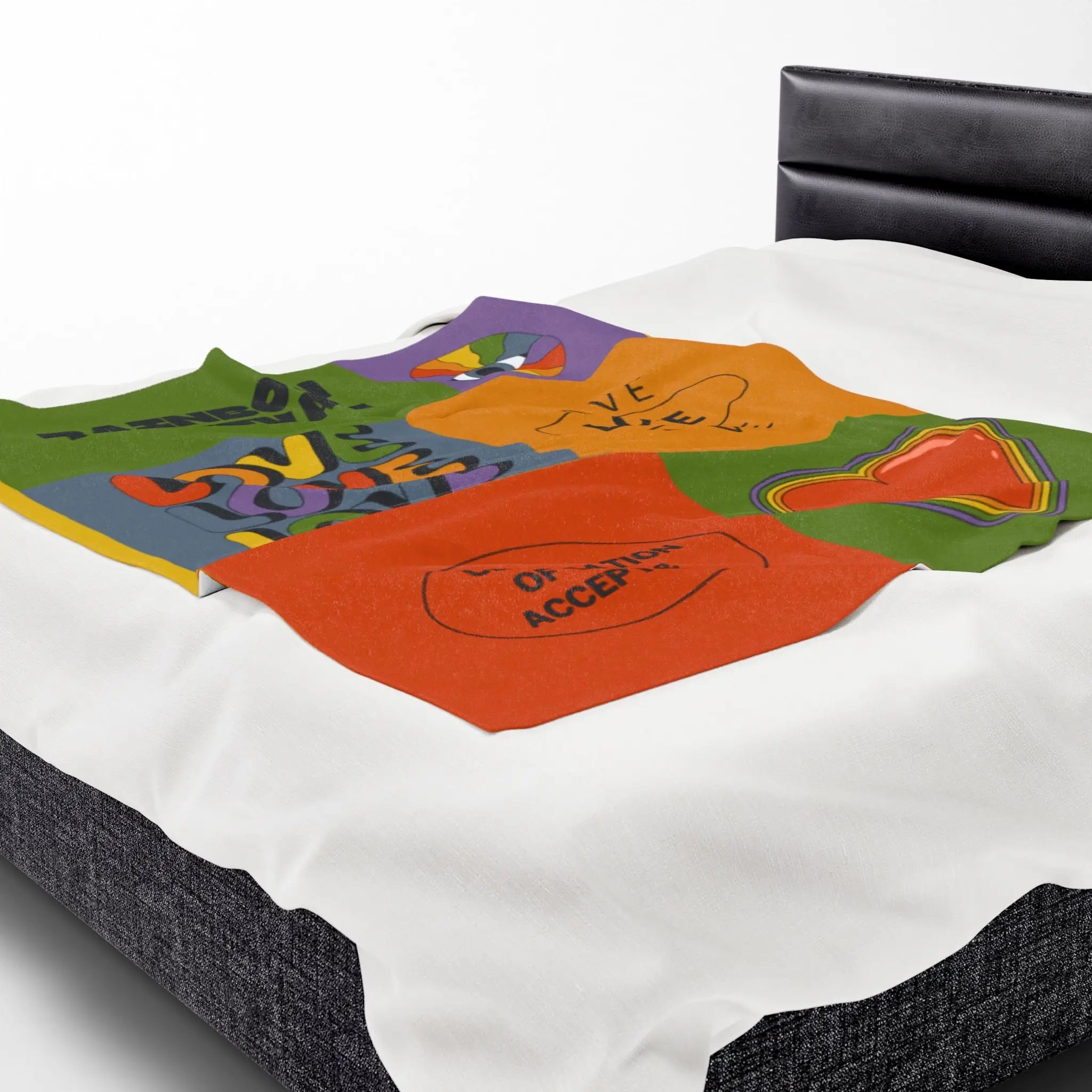 Rainbow Festival | Mix & Match Fun-Flirty Lovers’ Blankets