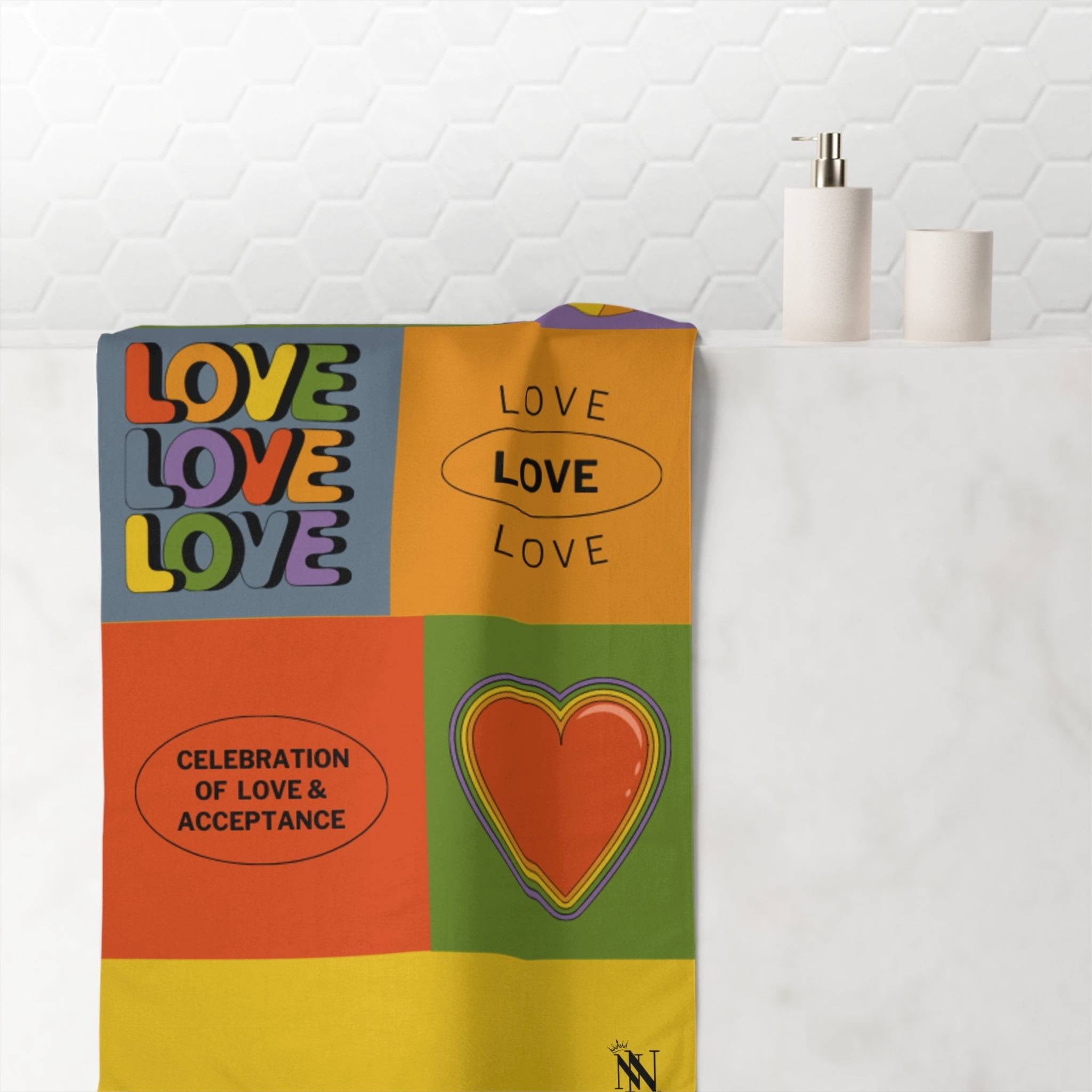 Rainbow Festival | Mix & Match Naughty XL Fun-Flirty Lovers’ Towels