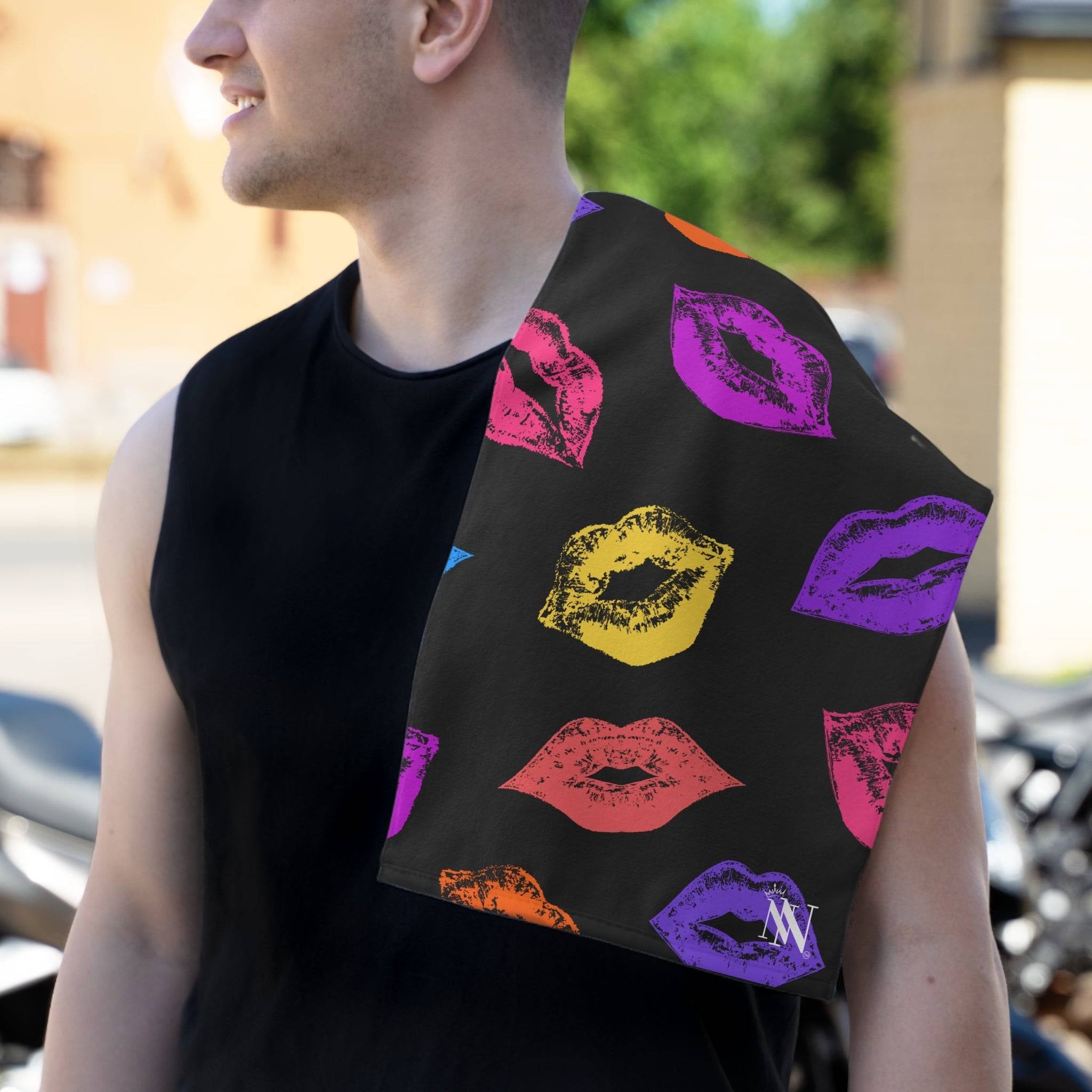 Rainbow Lips | Mix & Match Soft Fun-Flirty Lovers’ Towels