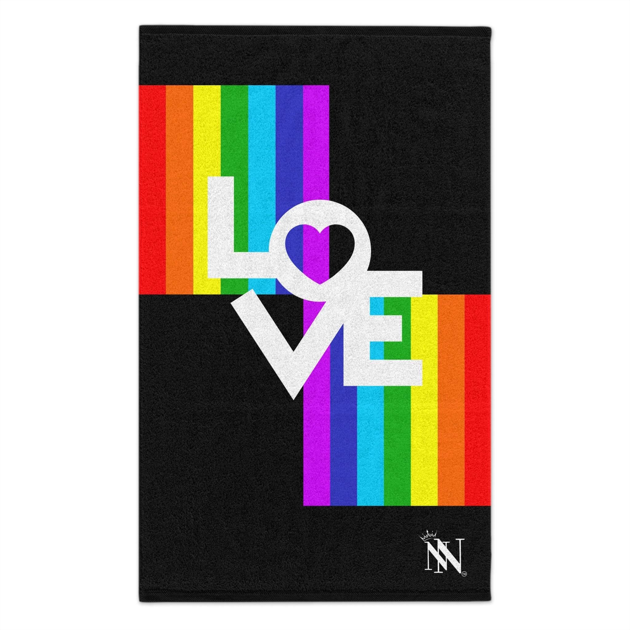 Rainbow Love | Mix & Match Soft Fun-Flirty Lovers’ Towels