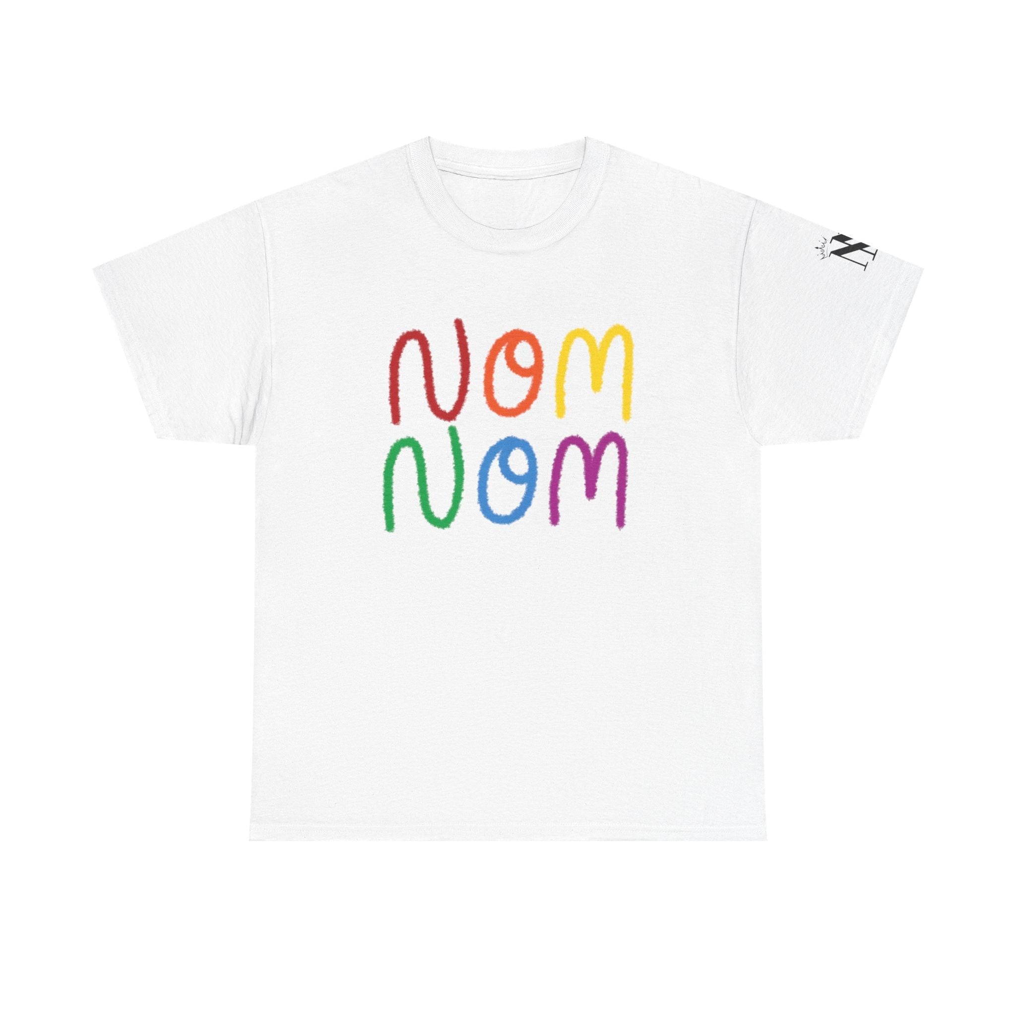 Rainbow Nom Nom | Mix & Match 100% Cotton Unisex Fun-Flirty Lovers’ Tees