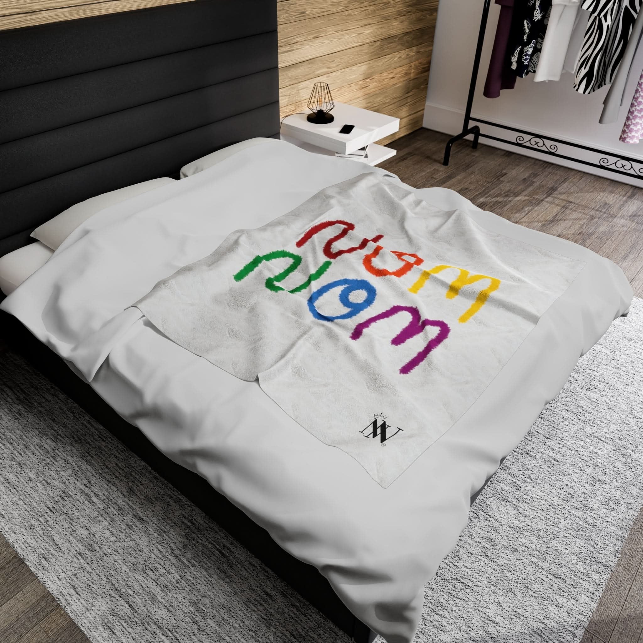 Rainbow Nom Nom | Mix & Match Fun-Flirty Lovers’ Blankets