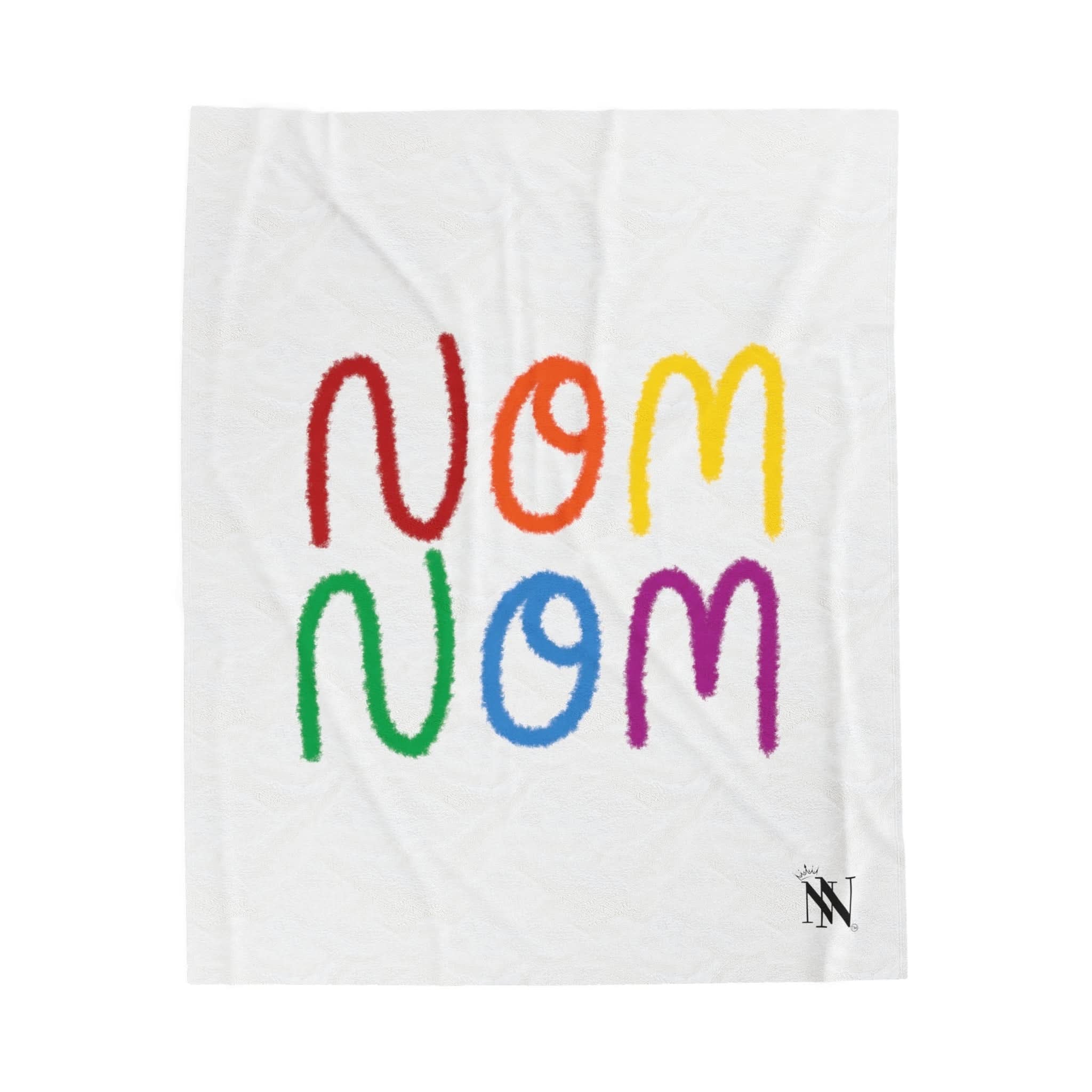 Rainbow Nom Nom | Mix & Match Fun-Flirty Lovers’ Blankets
