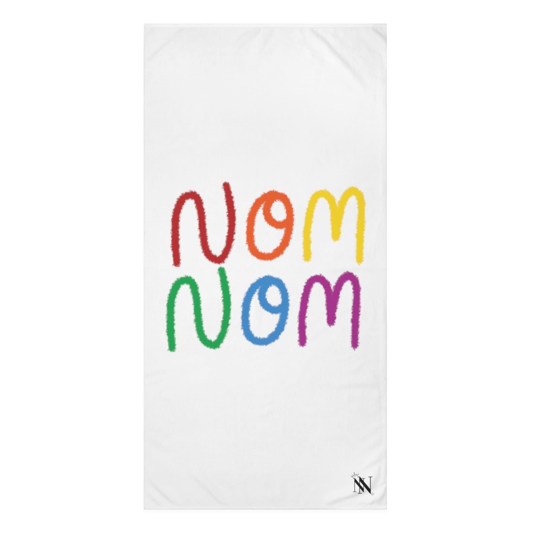 Rainbow Nom Nom | Mix & Match Naughty XL Fun-Flirty Lovers’ Towels