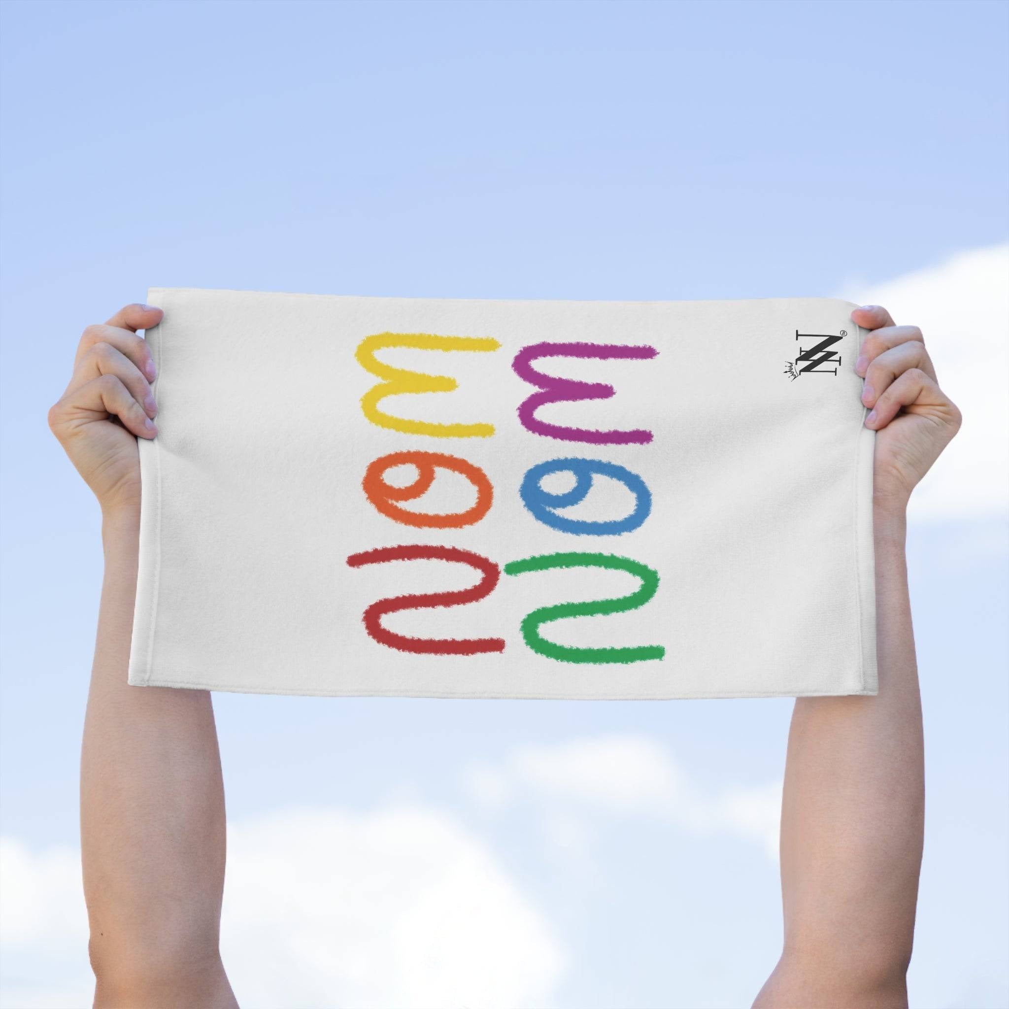 Rainbow Nom Nom | Mix & Match Soft Fun-Flirty Lovers’ Towels