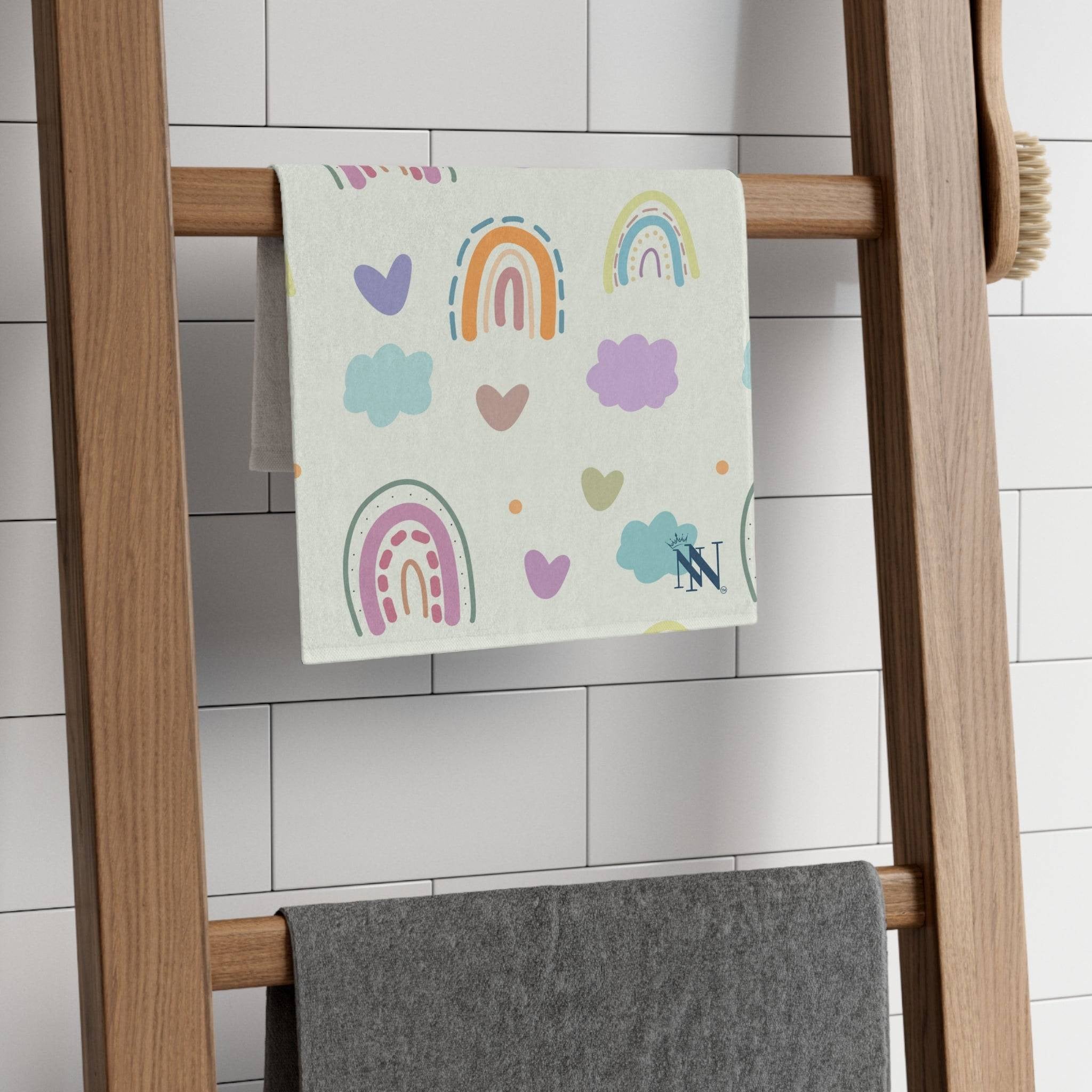 Rainbows Adult Burp Rag | Mix & Match Soft Fun-Flirty Lovers’ Towels