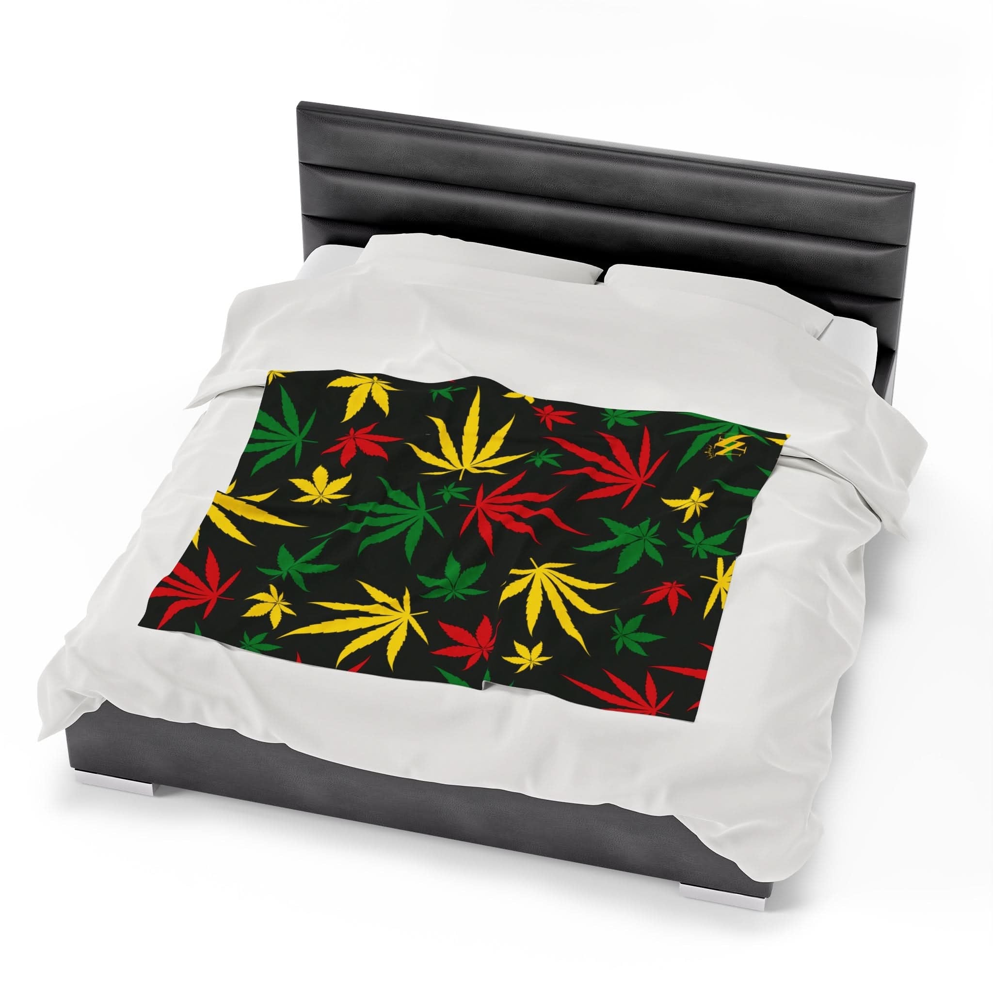 Rasta Leaves | Mix & Match Fun-Flirty Lovers’ Blankets