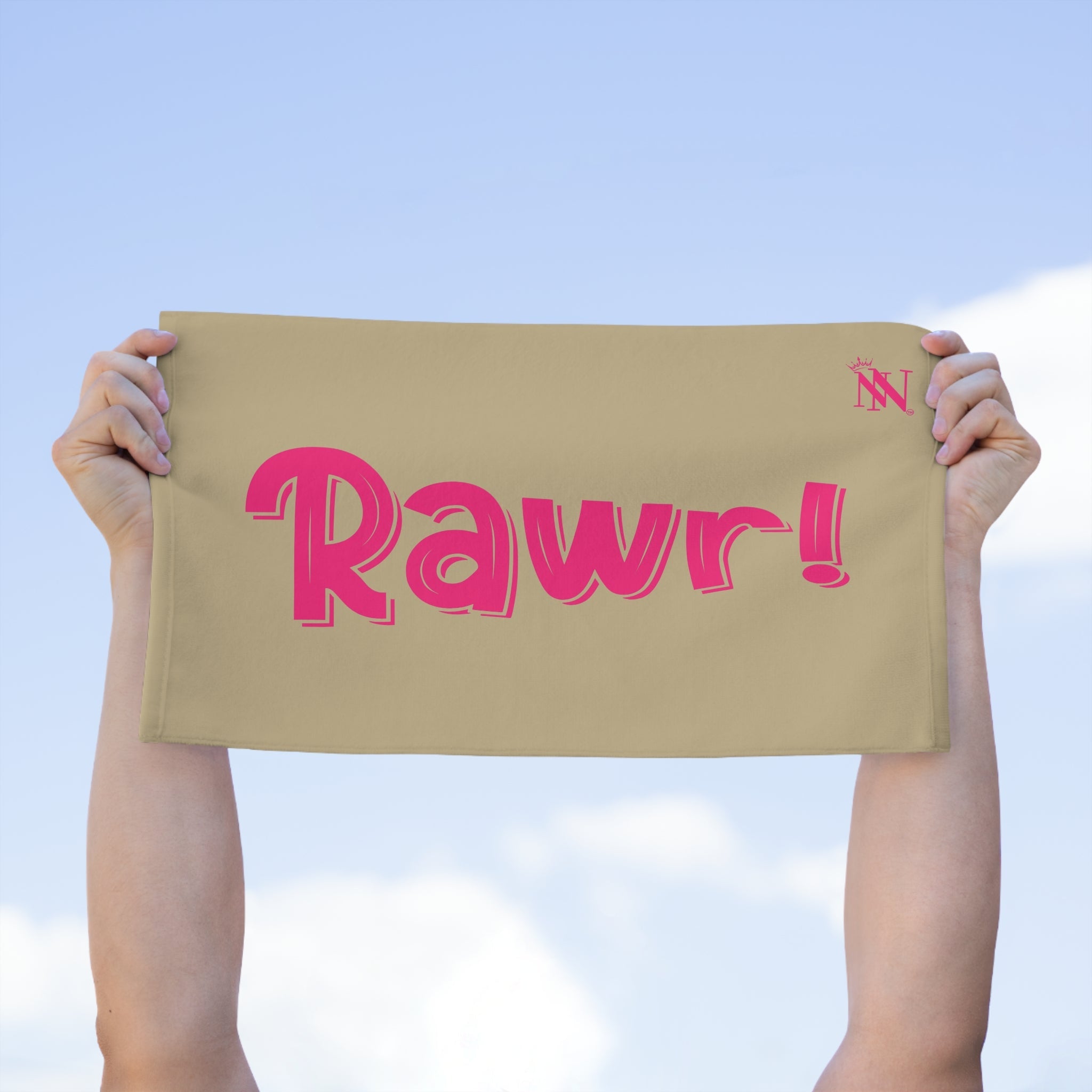 Rawr! Gold | Mix & Match Soft Fun-Flirty Lovers’ Towels