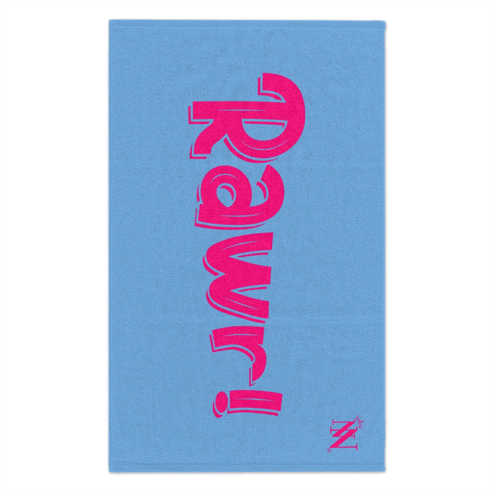 Rawr! Light Blue | Mix & Match Soft Fun-Flirty Lovers’ Towels