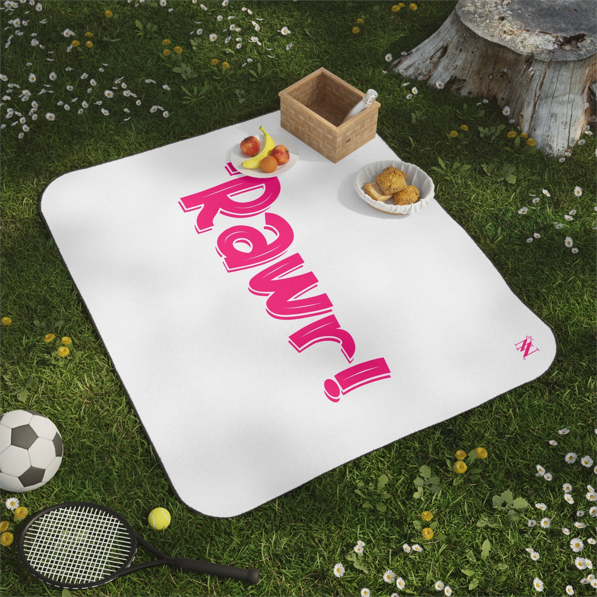 Rawr! | Mix Match Fun-Flirty Lovers’ Water-Resistant Blankets