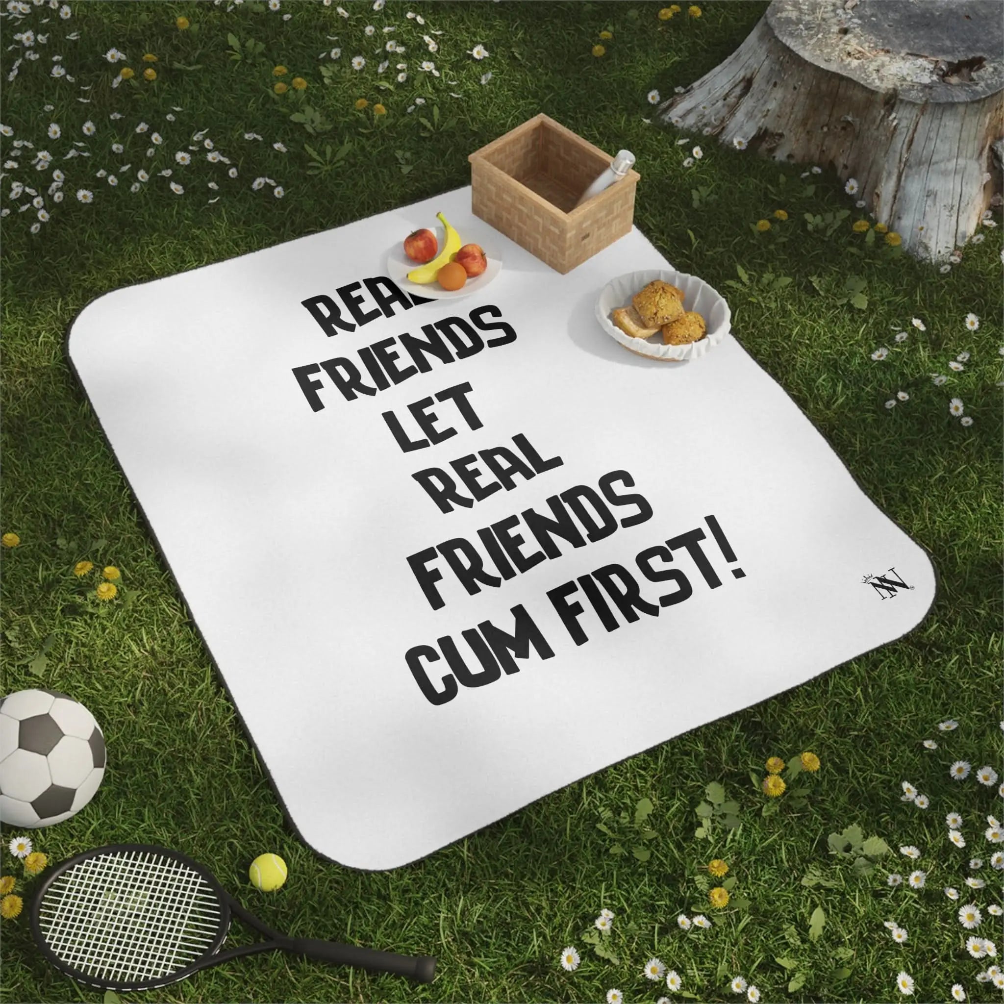Real Friends | Mix Match Fun-Flirty Lovers’ Water-Resistant Blankets