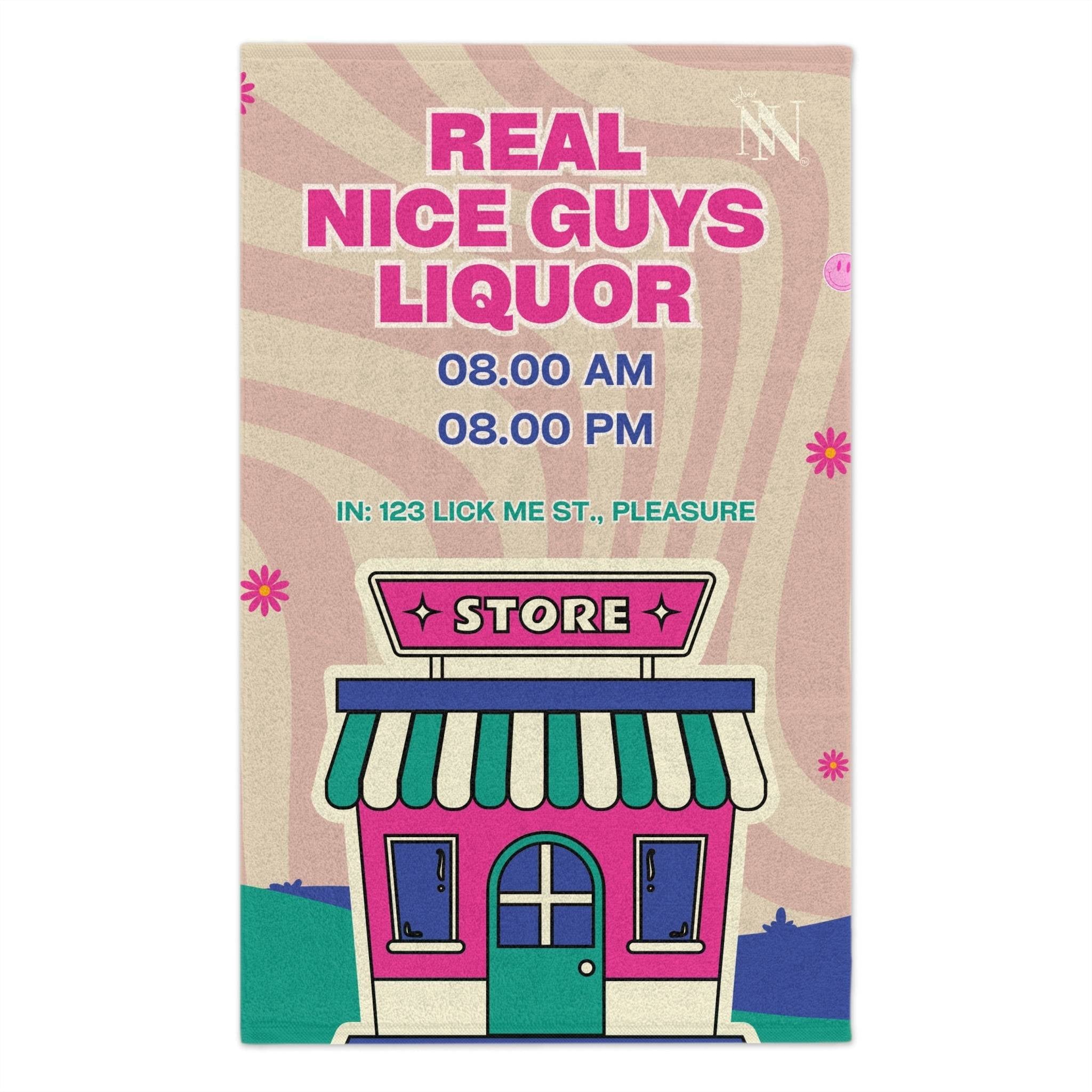 Real Nice Guys Liquor | Mix & Match Soft Fun-Flirty Lovers’ Towels