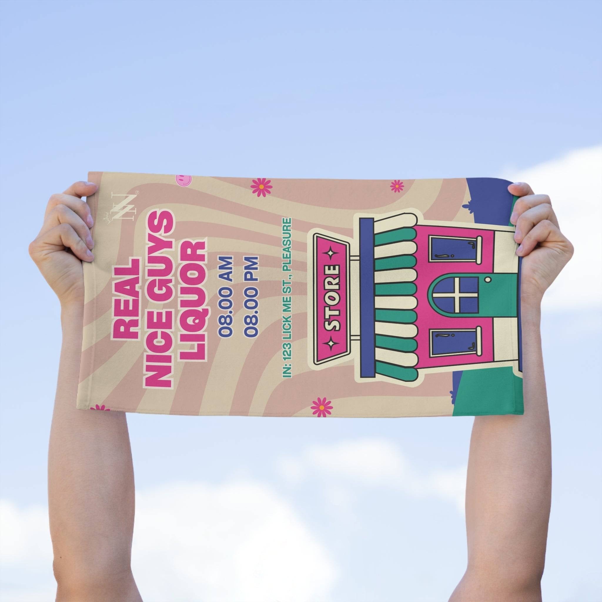 Real Nice Guys Liquor | Mix & Match Soft Fun-Flirty Lovers’ Towels