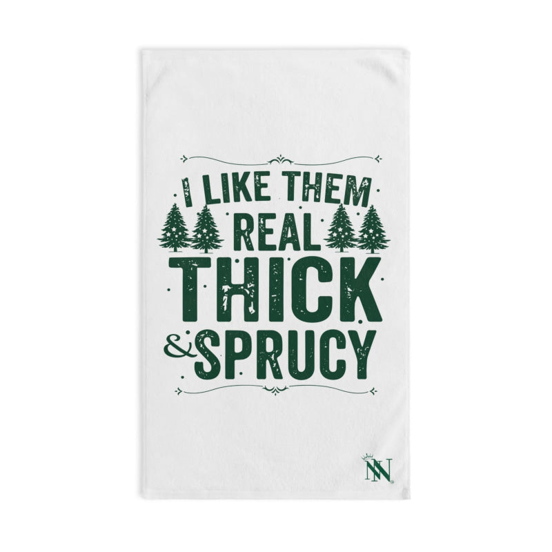 Real Thick & Sprucy Christmas | Mix & Match Original Fun-Flirty Lovers’ Towels