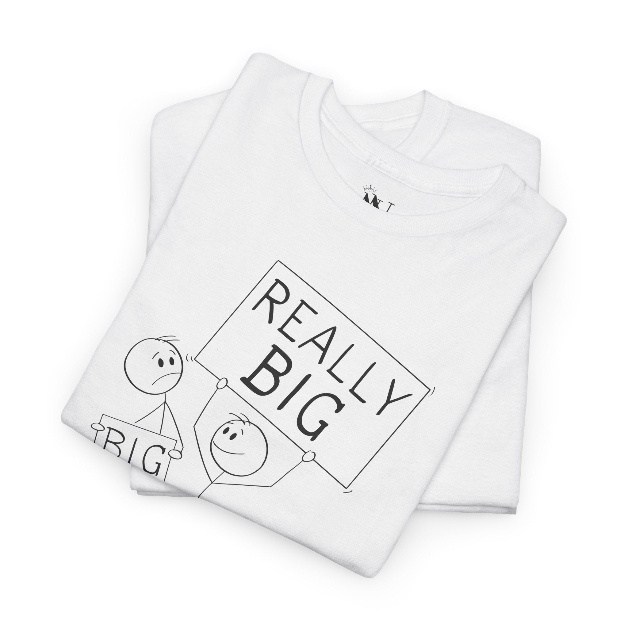 Really Big! | Mix & Match 100% Cotton Unisex Fun-Flirty Lovers’ Tees