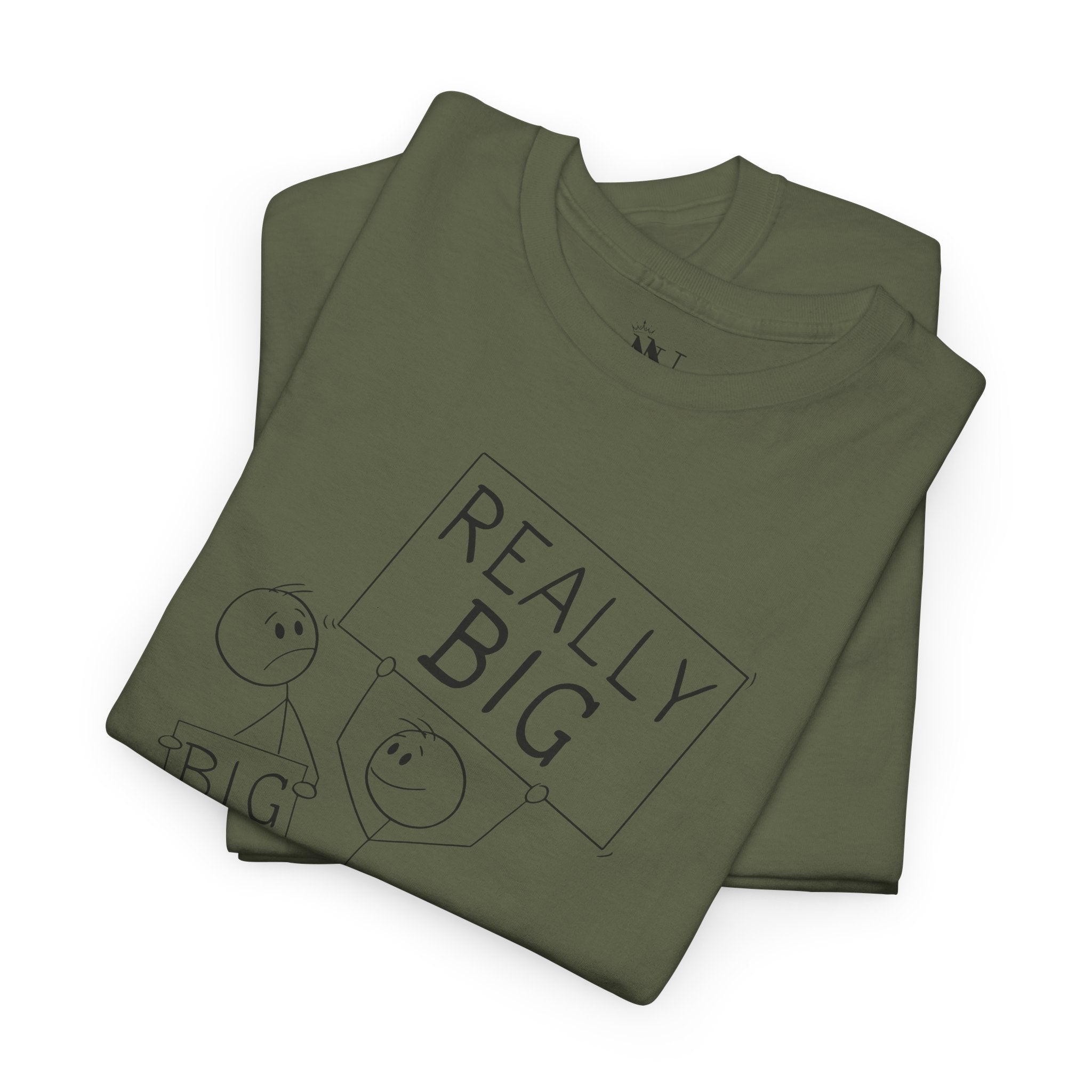 Really Big! | Mix & Match 100% Cotton Unisex Fun-Flirty Lovers’ Tees