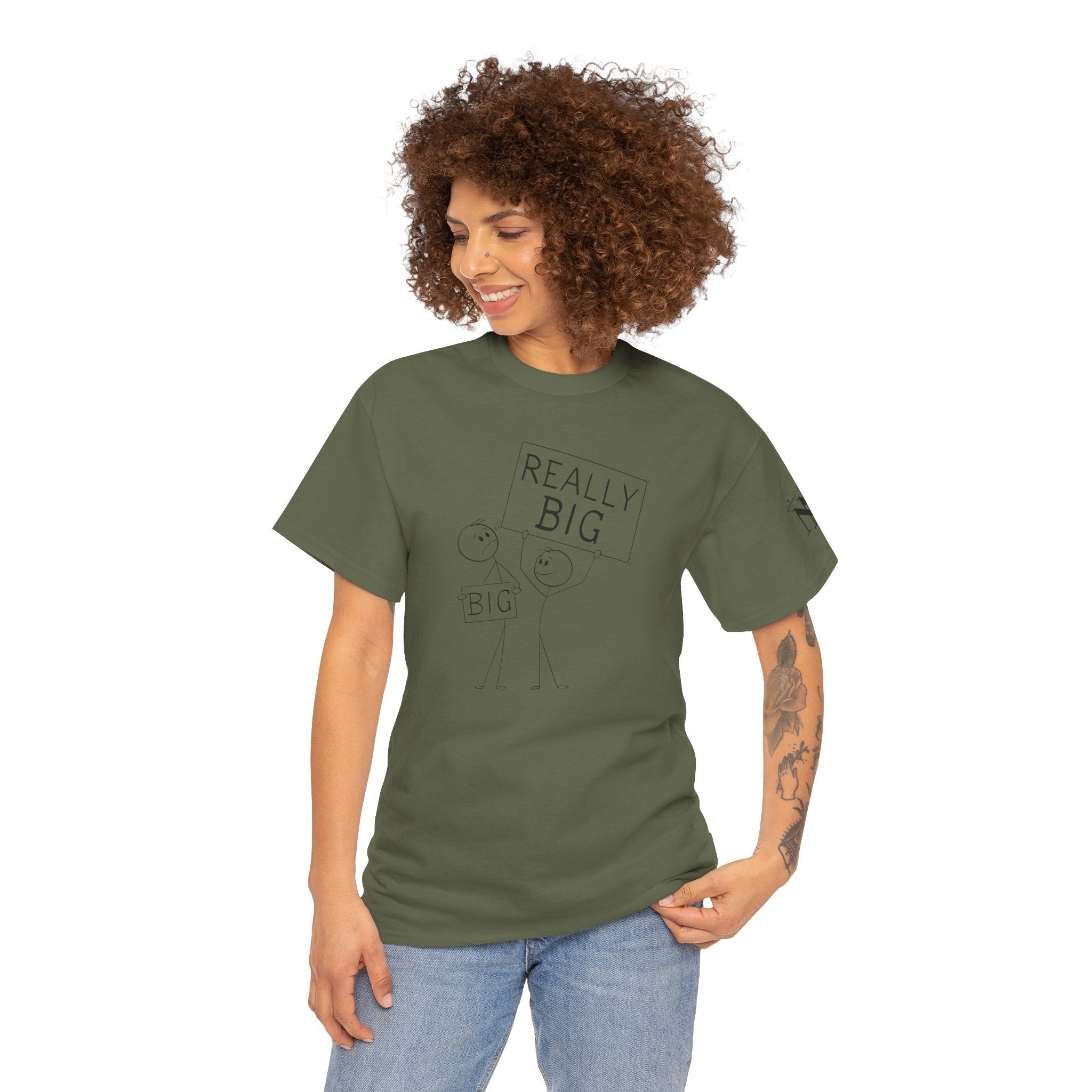 Really Big! | Mix & Match 100% Cotton Unisex Fun-Flirty Lovers’ Tees