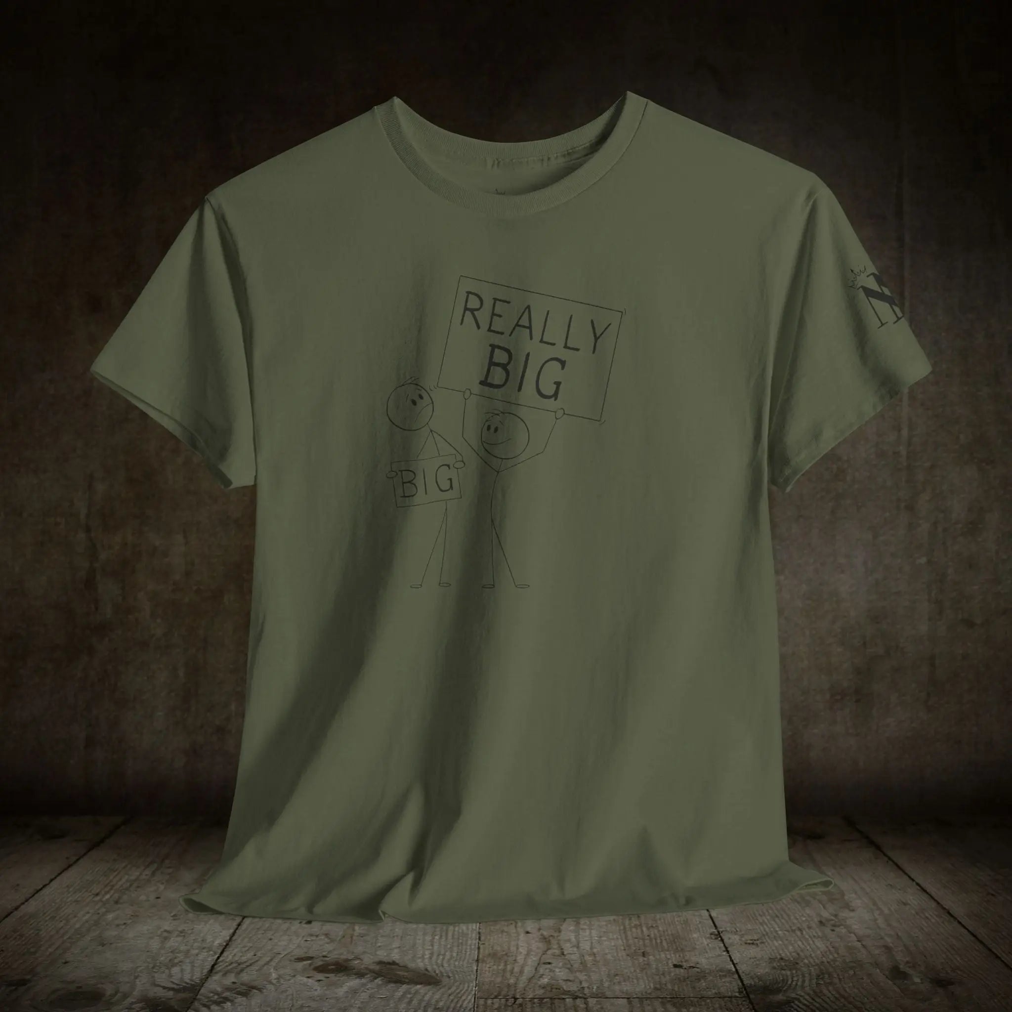 Really Big! | Mix & Match 100% Cotton Unisex Fun-Flirty Lovers’ Tees