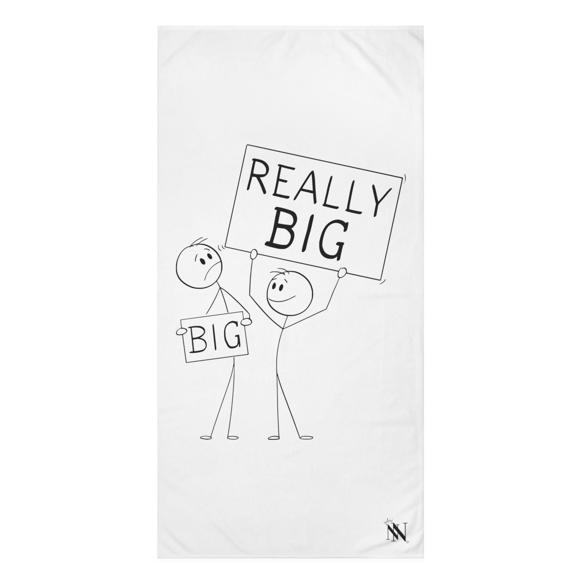 Really Big! | Mix & Match Naughty XL Fun-Flirty Lovers’ Towels