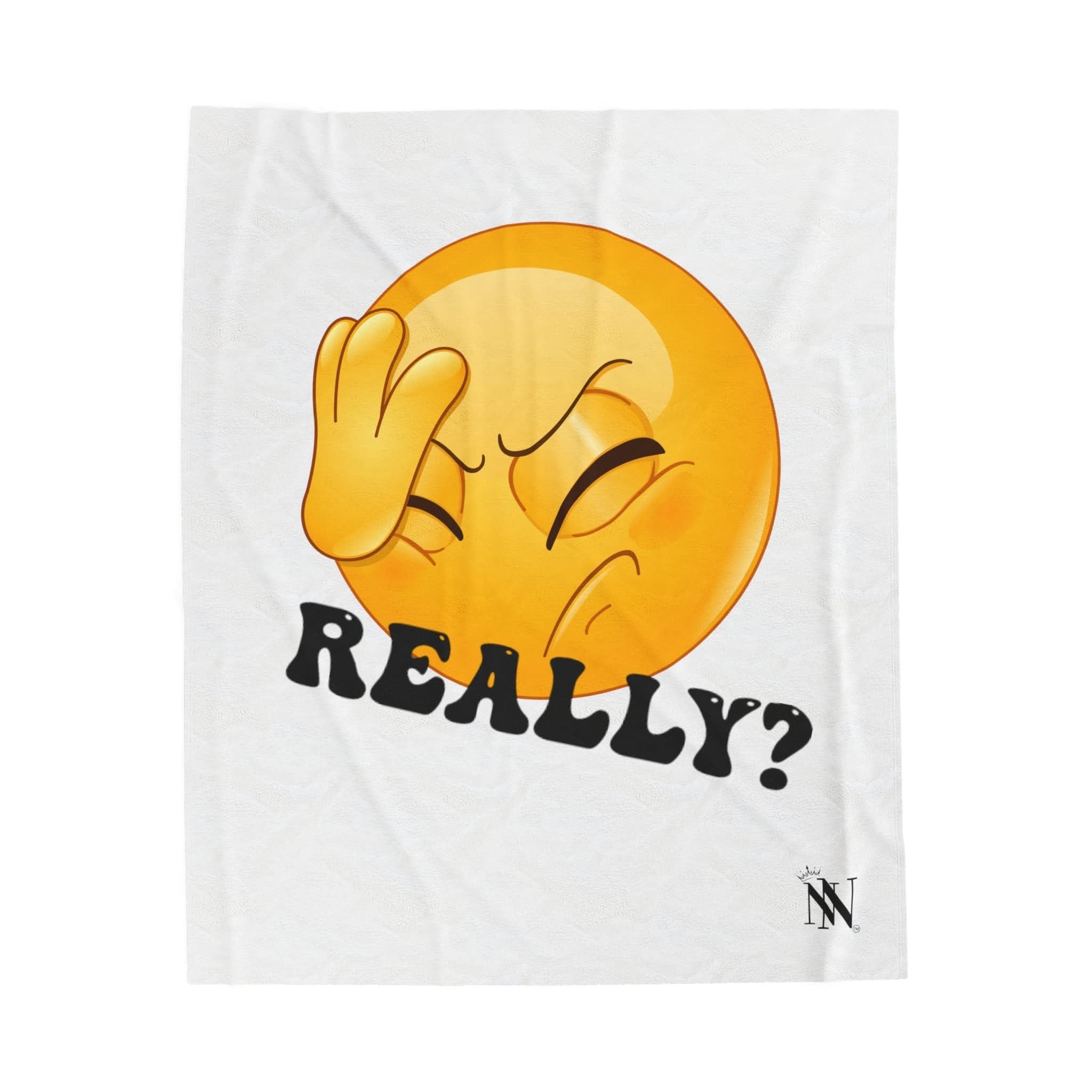 Really? Emoji | Mix & Match Fun-Flirty Lovers’ Blankets