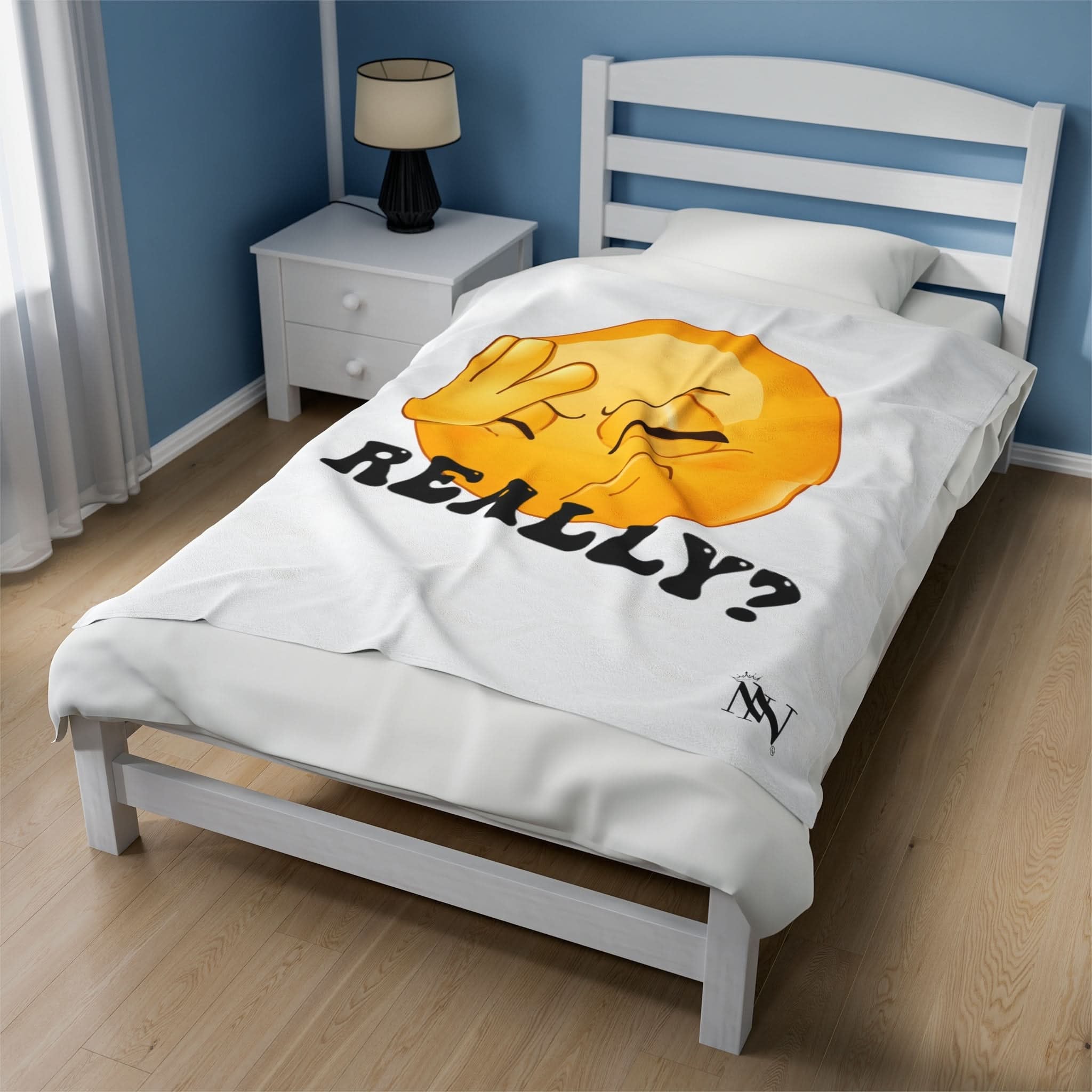 Really? Emoji | Mix & Match Fun-Flirty Loversā Blankets