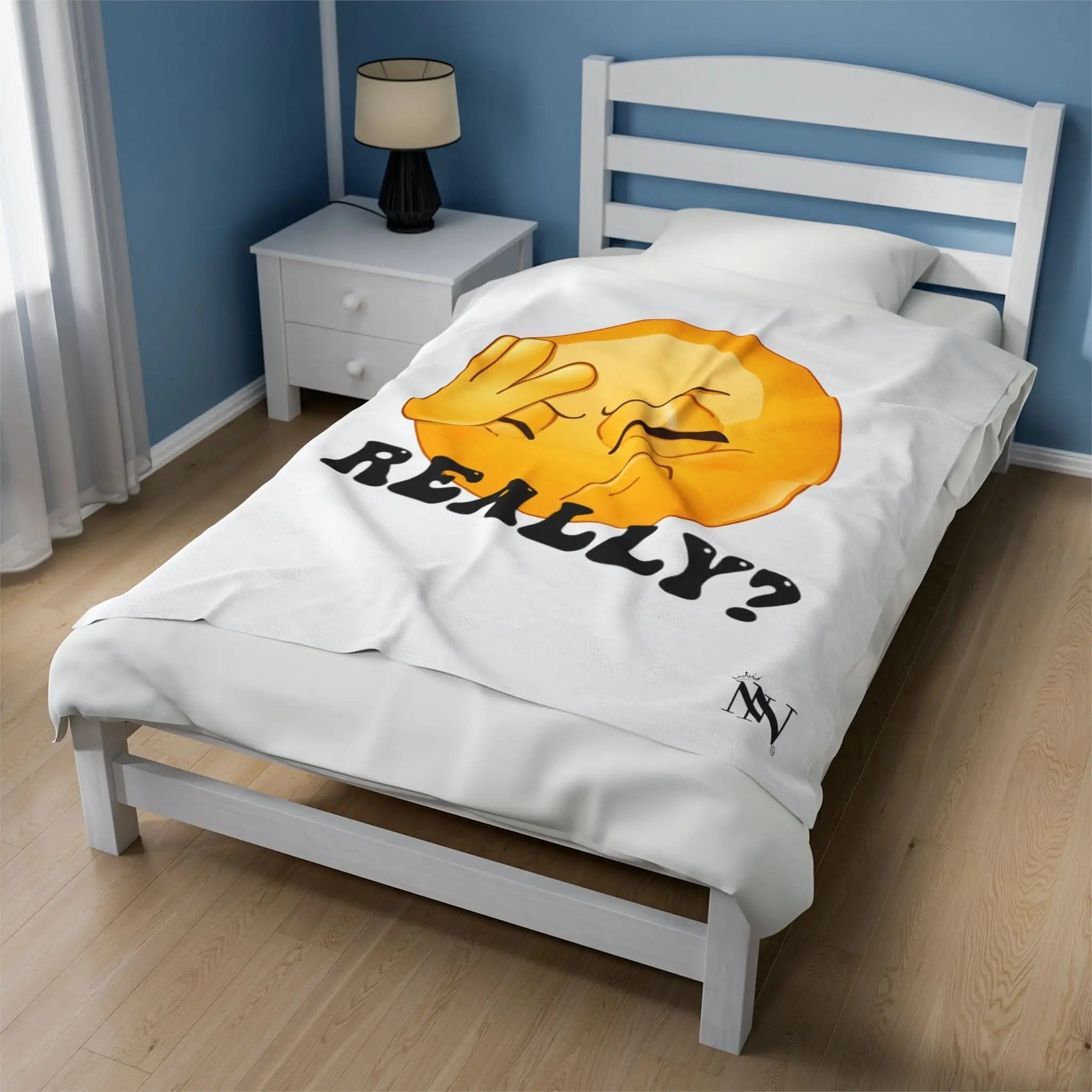 Really? Emoji | Mix & Match Fun-Flirty Lovers’ Blankets