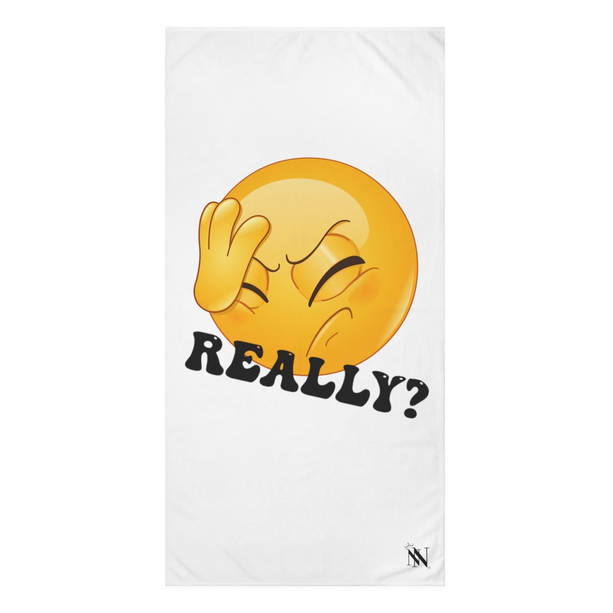 Really? Emoji | Mix & Match Naughty XL Fun-Flirty Lovers’ Towels
