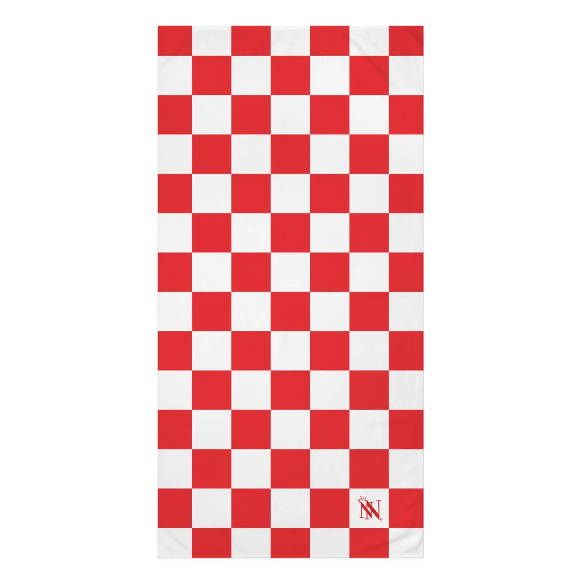 Red Checkered Past | Mix & Match Naughty XL Fun-Flirty Lovers’ Towels