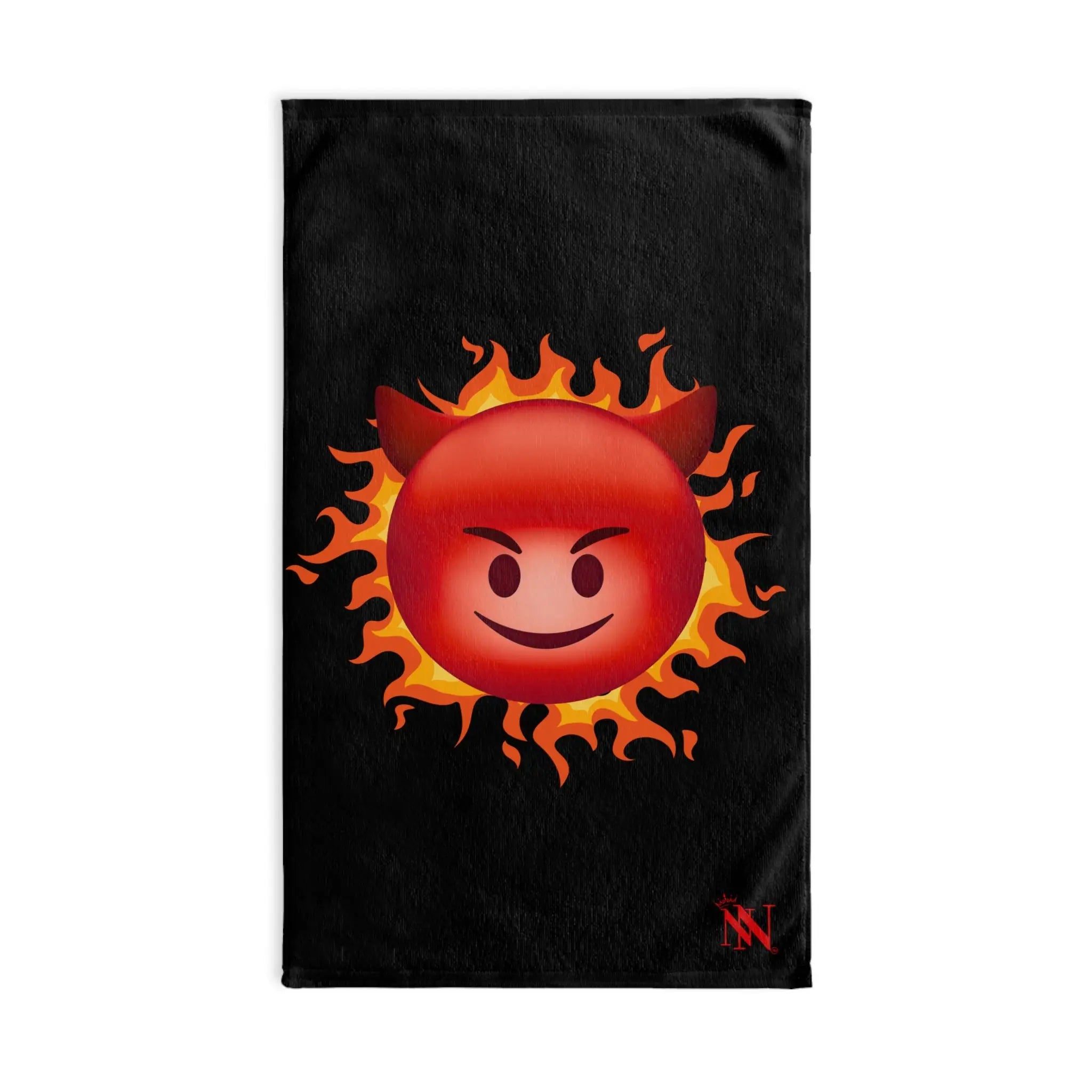 Red Hot Naughty Devil Emoji | Mix & Match Original Fun-Flirty Lovers’ Towels