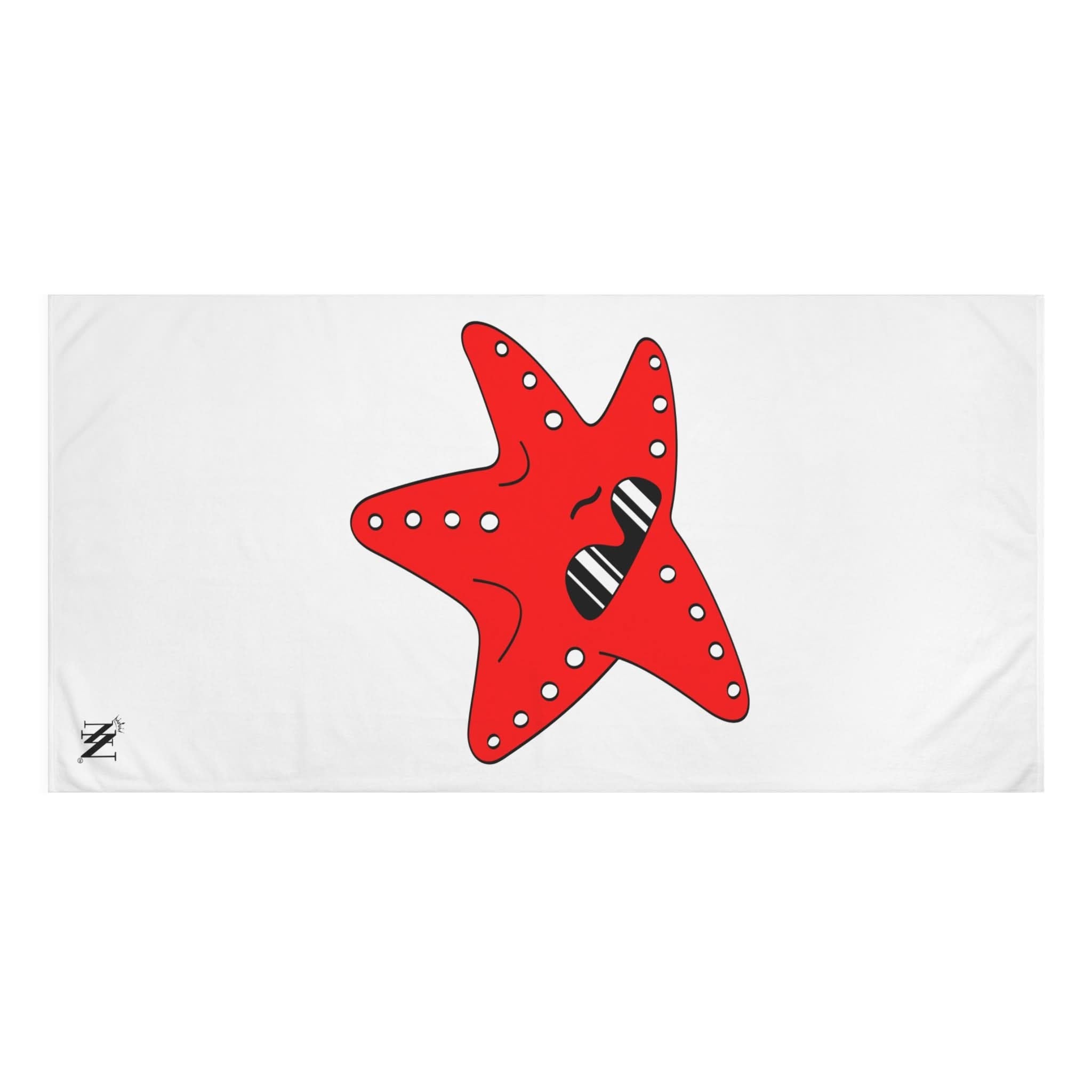 Red Hot Starfish | Mix & Match Naughty XL Fun-Flirty Lovers’ Towels