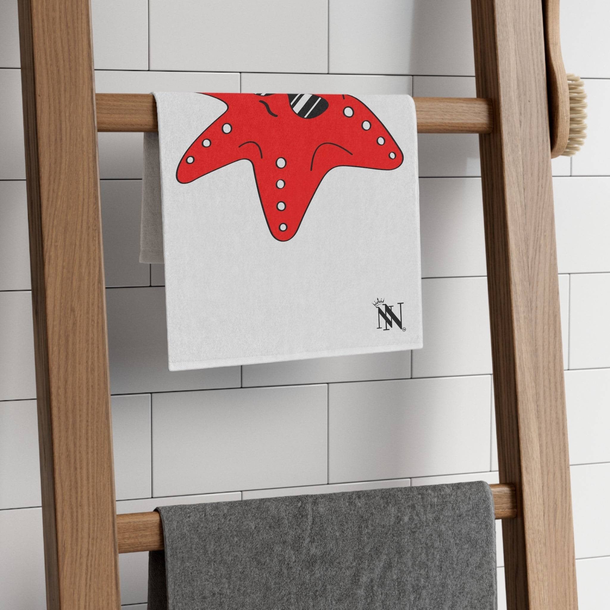 Red Hot Starfish | Mix & Match Soft Fun-Flirty Lovers’ Towels