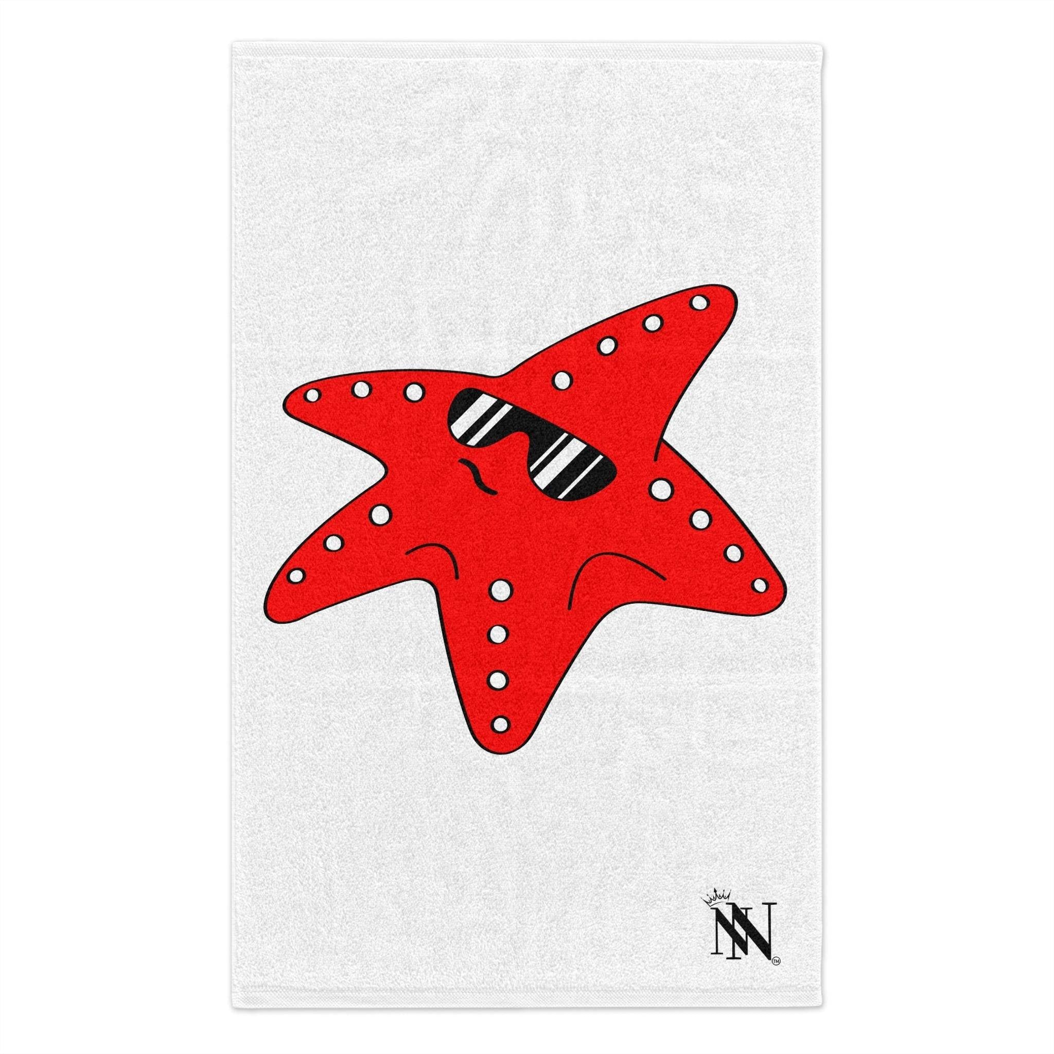 Red Hot Starfish | Mix & Match Soft Fun-Flirty Lovers’ Towels