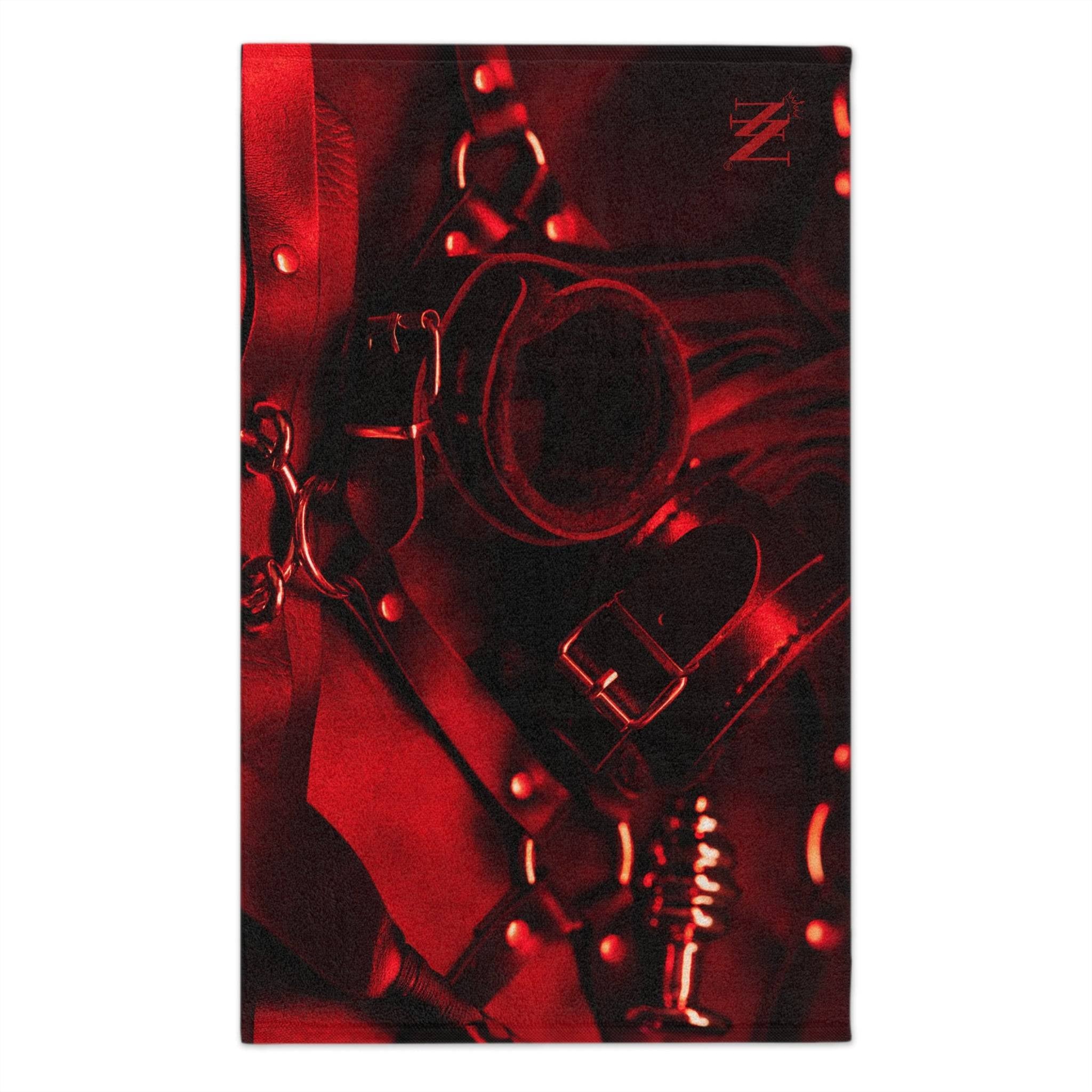 Red Kinky Bondage | Mix & Match Soft Fun-Flirty Lovers’ Towels