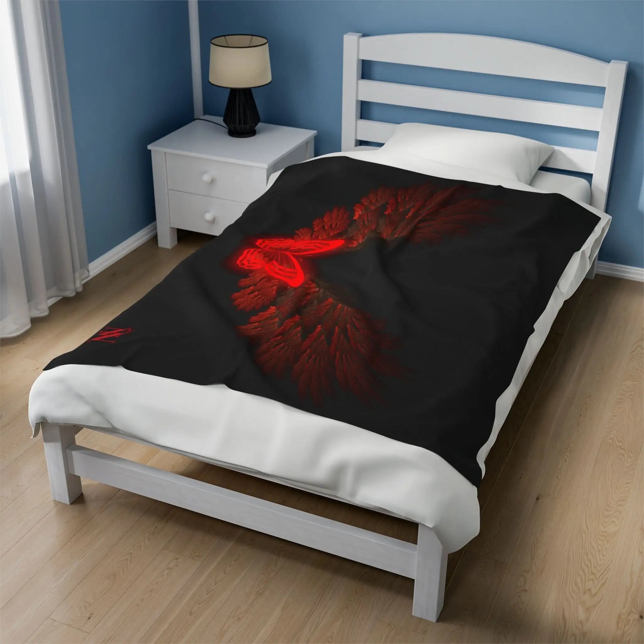 Red Wings | Mix & Match Fun-Flirty Lovers’ Blankets