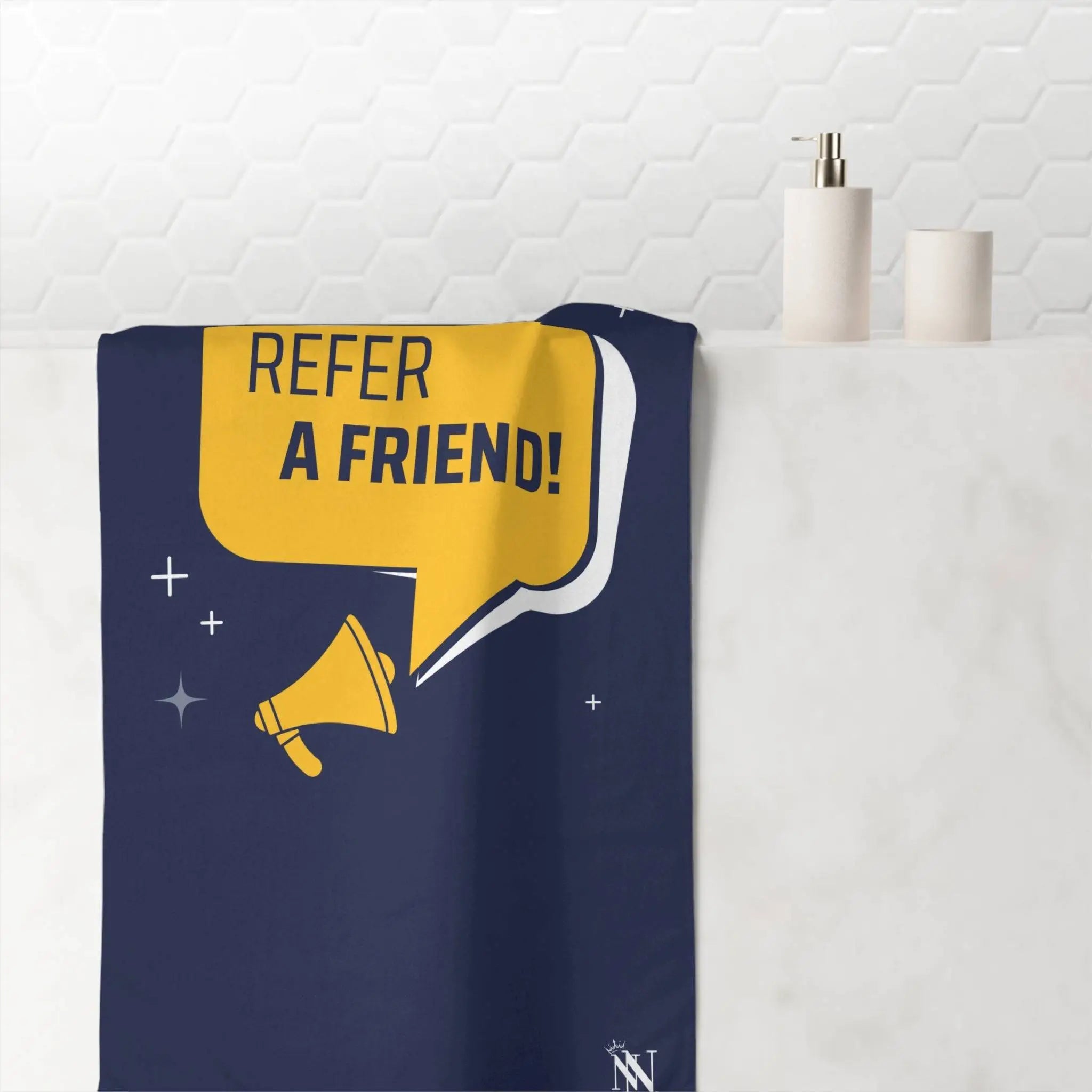 Refer a Friend | Mix & Match Naughty XL Fun-Flirty Lovers’ Towels