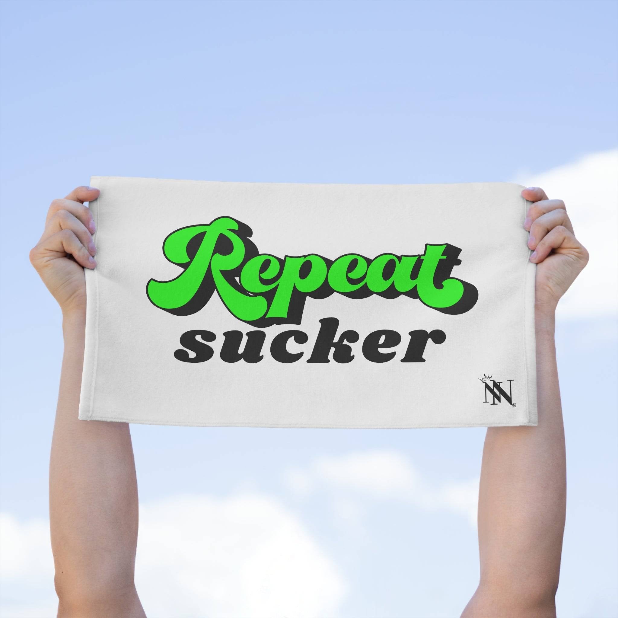 Repeat Sucker | Mix & Match Fun-Flirty Lovers’ Towels