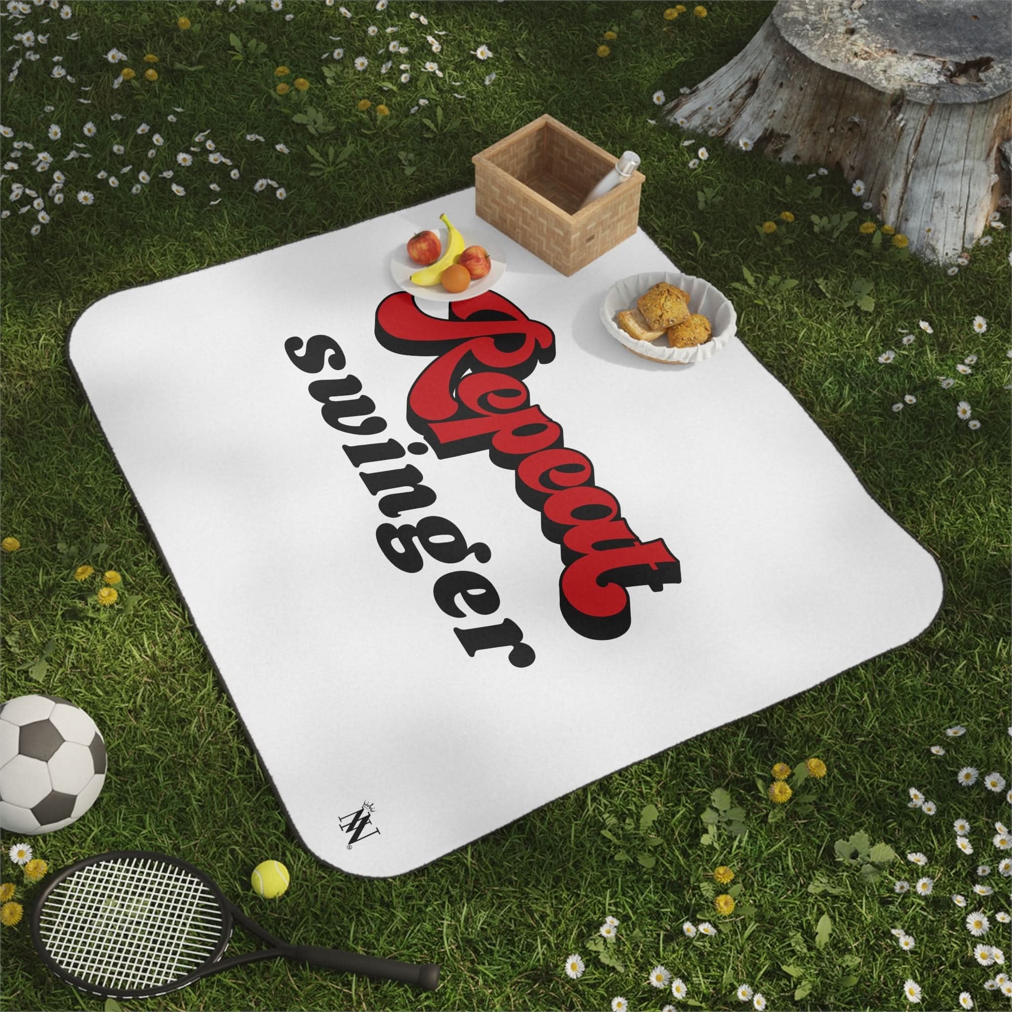 Repeat Swinger | Mix Match Fun-Flirty Lovers’ Water-Resistant Blankets